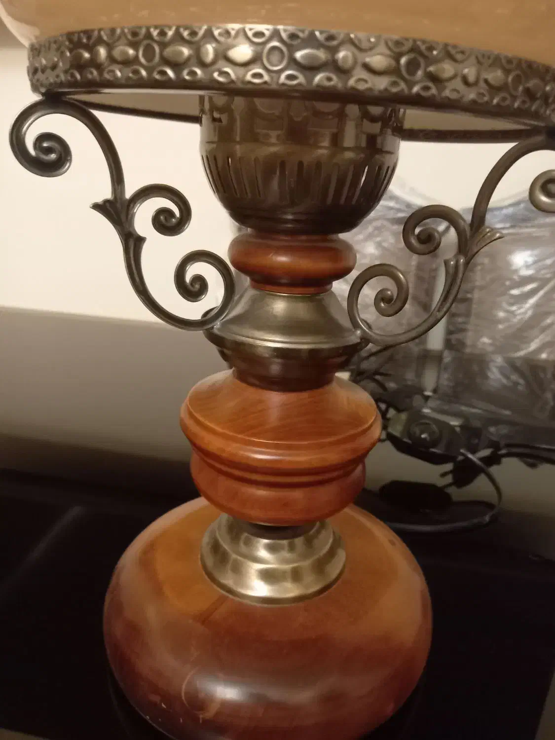 دو عدداباژور رومیزی والتر اورجینال|چراغ خواب و آباژور|تهران, سلسبیل شمالی|دیوار