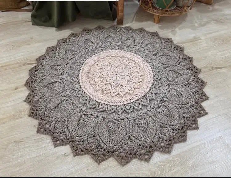 فرشینه دستبافت ماندلا بافی|گلیم، جاجیم، گبه|تهران, گلستان (شهرک راه آهن)|دیوار