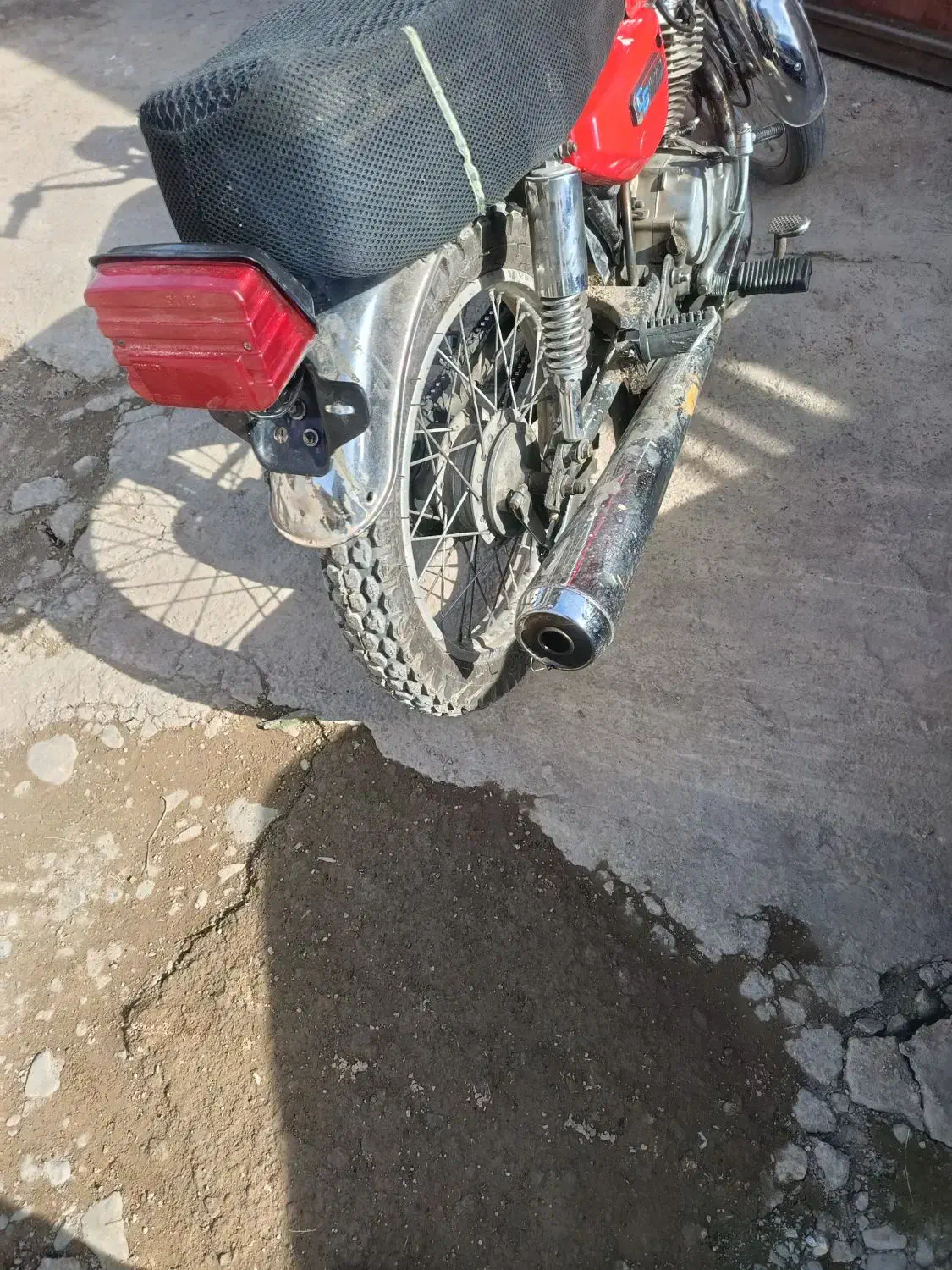 موتور مزایده|موتورسیکلت|خرمآباد, |دیوار