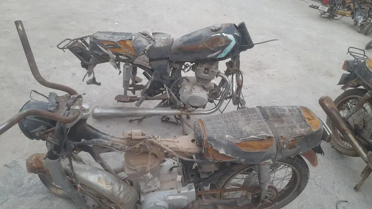 فروش موتور های تصادفی ارزون|موتورسیکلت|گمیشان, |دیوار