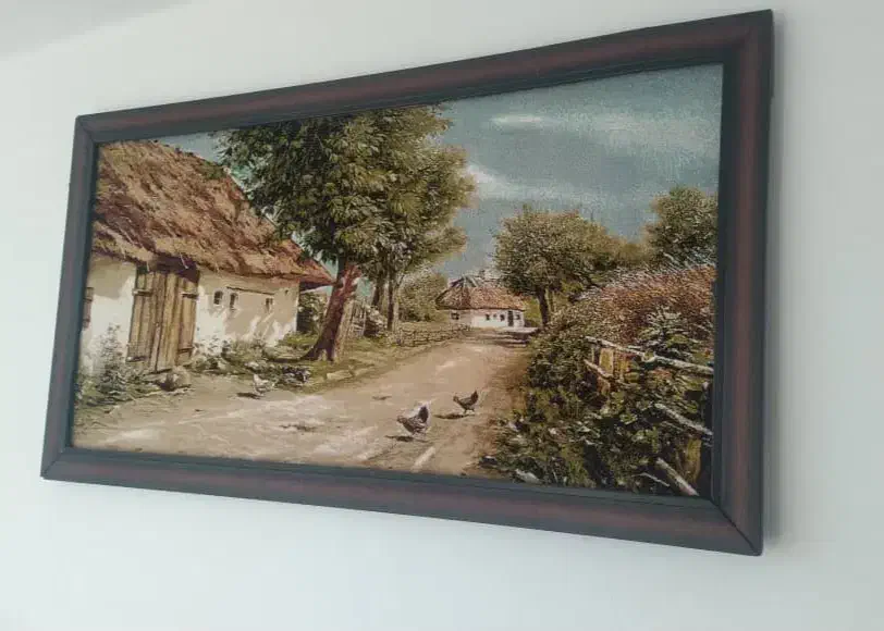 تابلو فرش دستبافت و ماشینی و غیره|تابلو فرش|آستانه اشرفیه, |دیوار