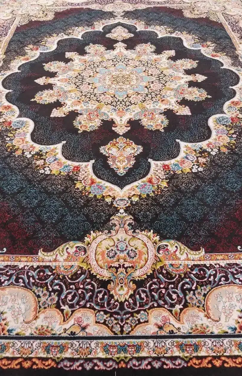 فرش ۱۲ متری سورمه ای نخی|فرش|تهران, جوادیه تهرانپارس|دیوار