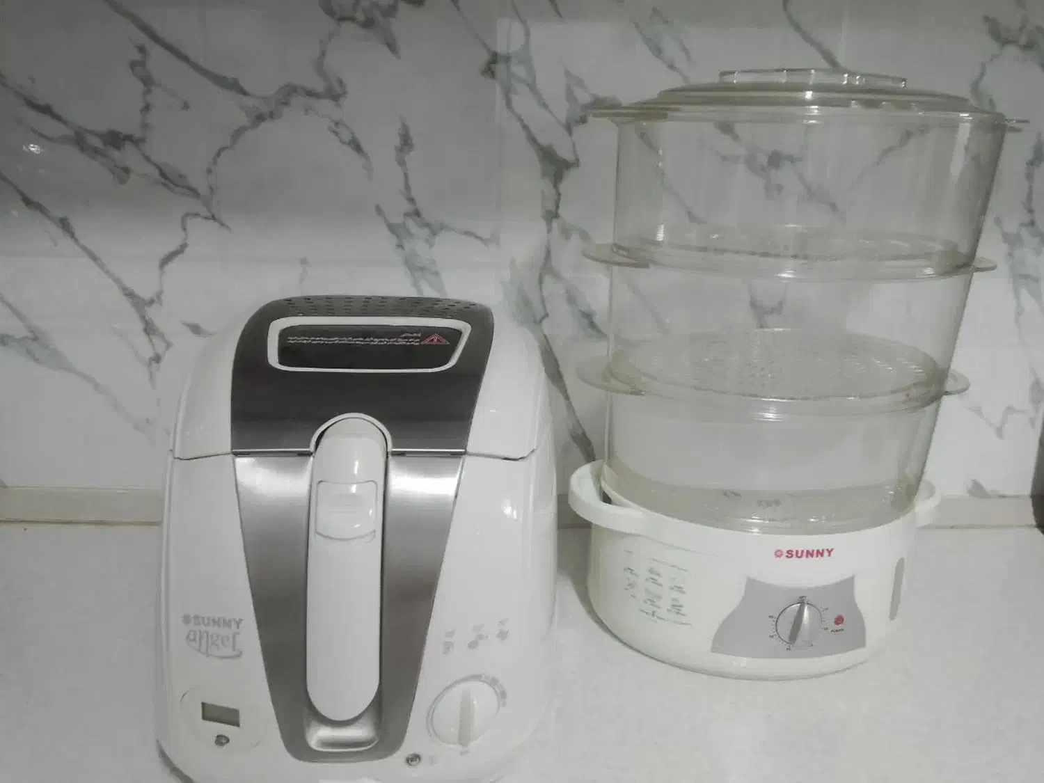 سرخکن وبخارپز سانی نو|اجاق گاز و لوازم برقی پخت‌وپز|مهریز, |دیوار