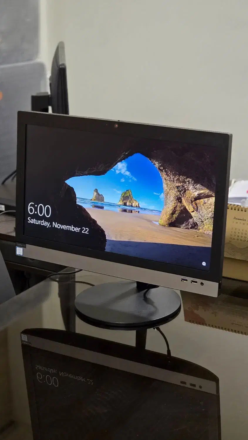 کامپیوتر همه کاره لنوو all in one v330 i3 نسل ۸|رایانه رومیزی|تهران, ایرانشهر|دیوار