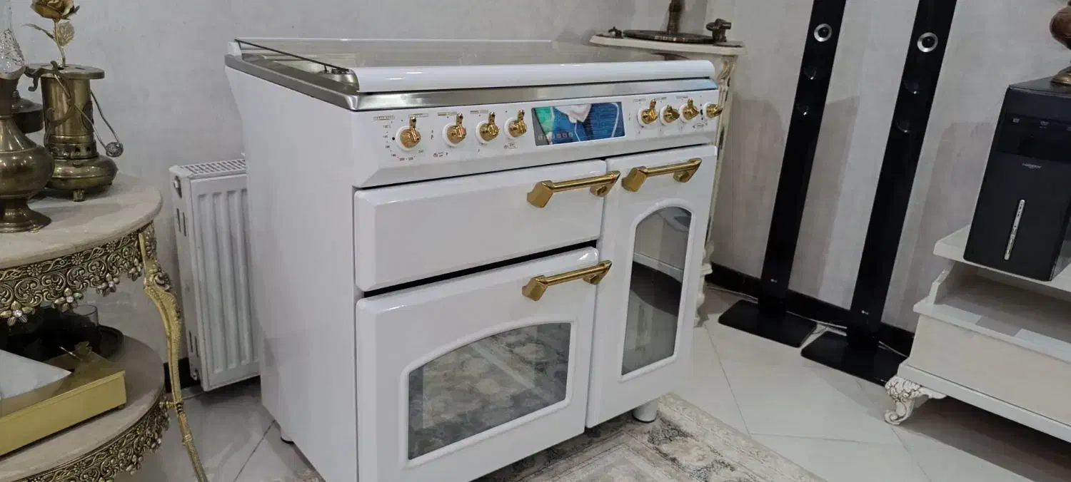 اجاق گاز تکنو ایتالیایی مدل رومانو مناسب جهیزیه|اجاق گاز و لوازم برقی پختوپز|ابریشم, |دیوار