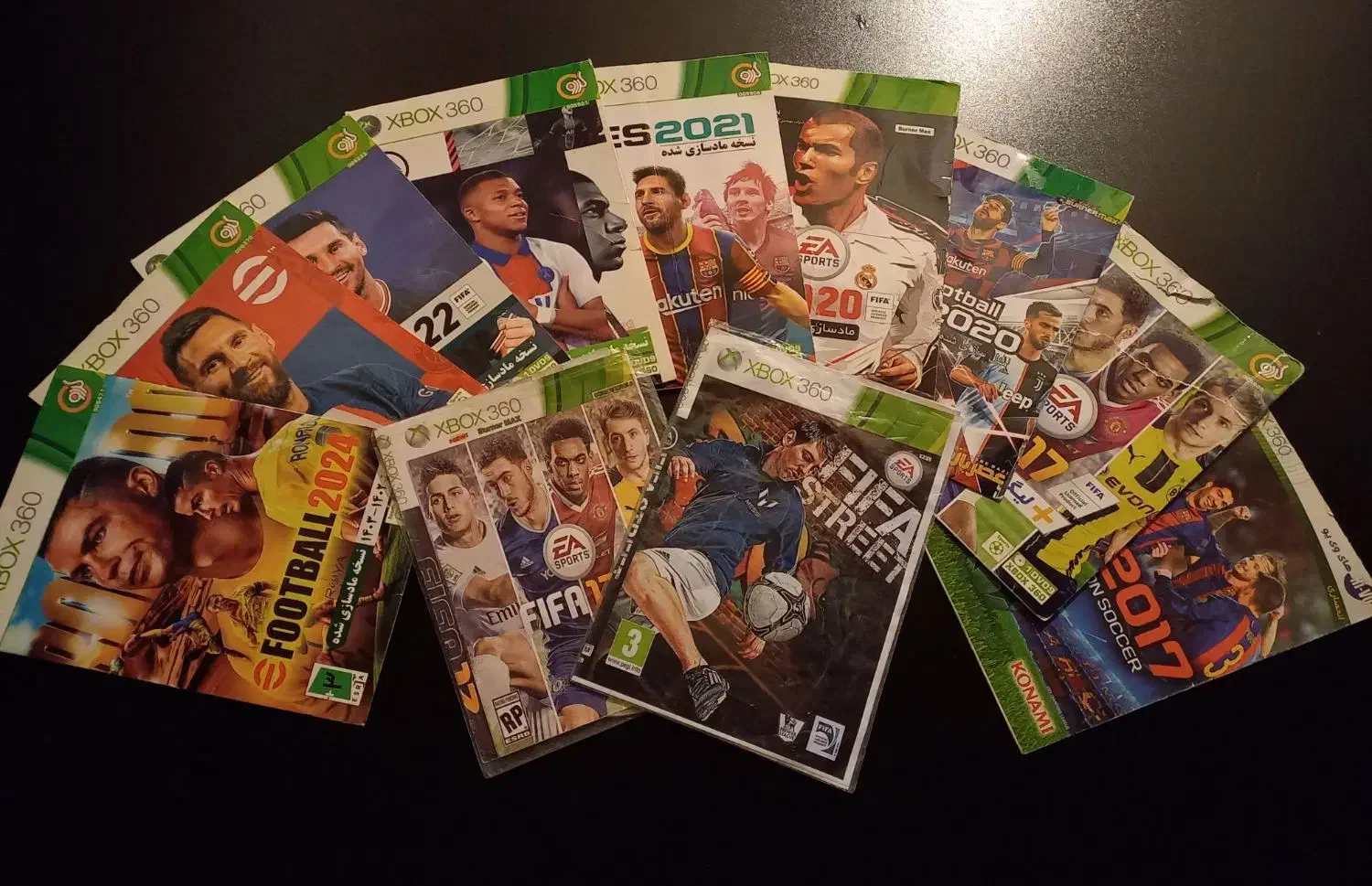 11 عدد بازی فوتبال ایکس باکس|کنسول، بازی ویدئویی و آنلاین|کرج, مهرویلا شمالی|دیوار