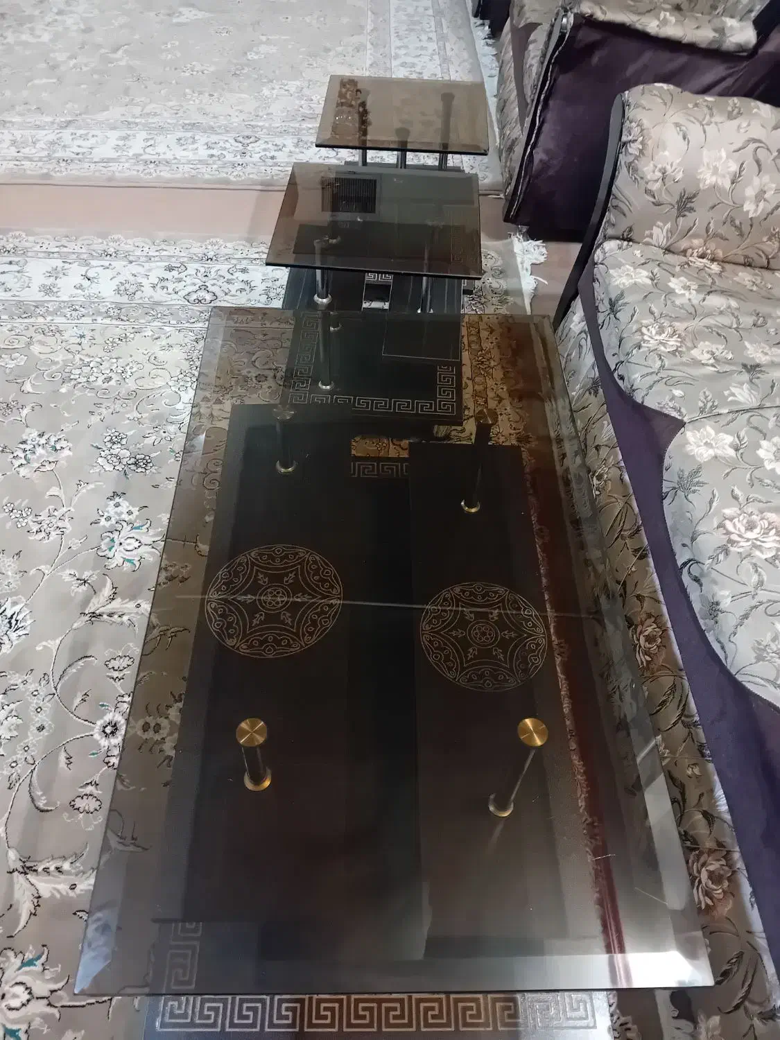 مبل ۹ نفره|مبلمان خانگی و میز عسلی|قم, شهرک توانیر|دیوار