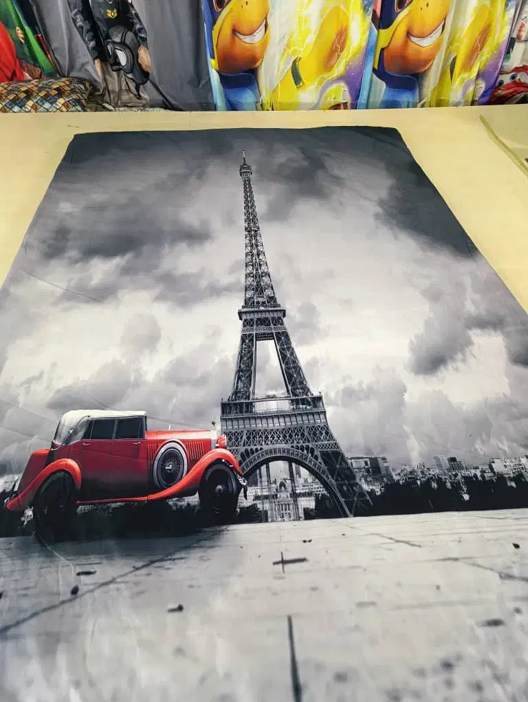 چاپ و پخش پنل های روتختی یک نفره و پرده|تخت و سرویس خواب|تهران, هرندی|دیوار