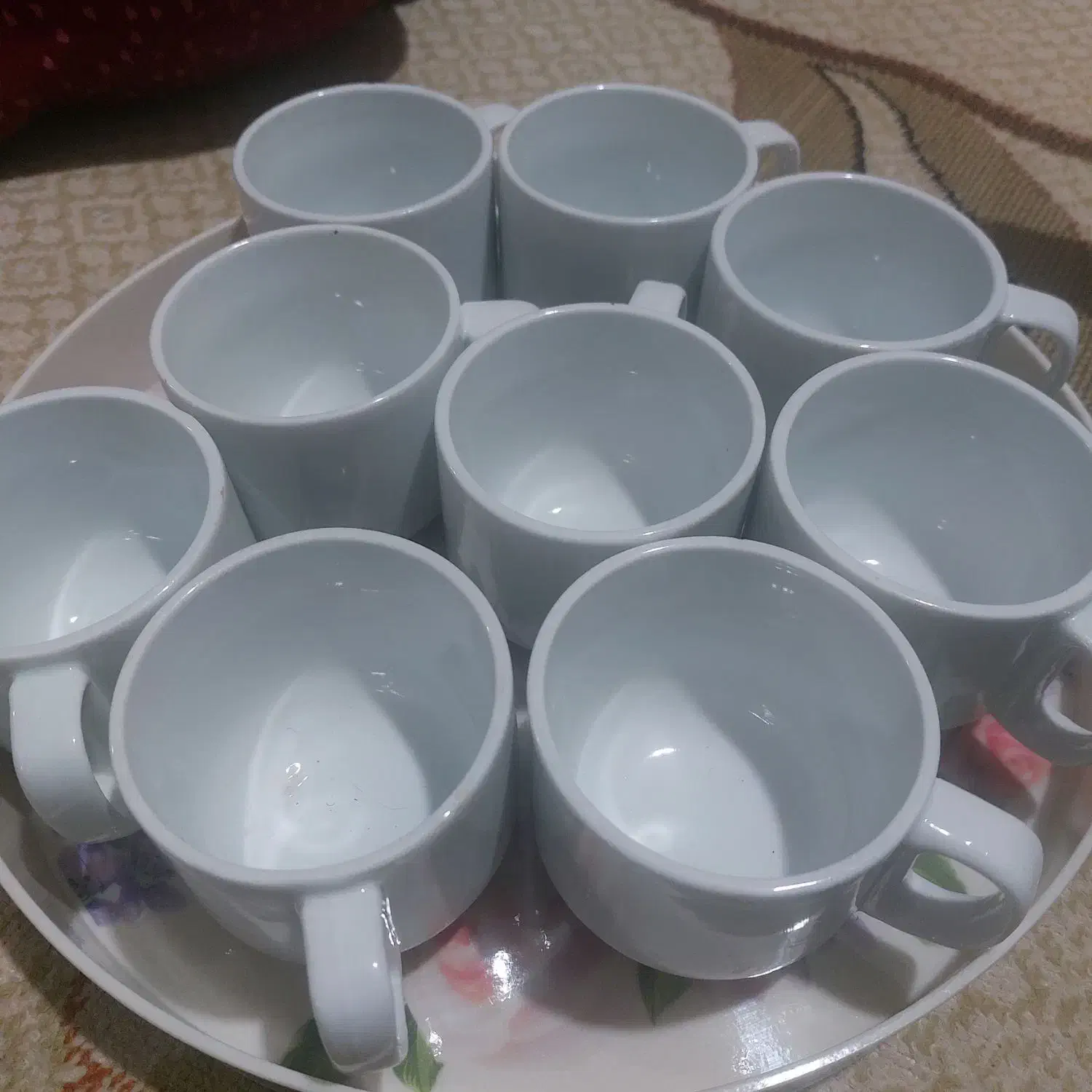 فنجان چینی|ظروف سرو و پذیرایی|مهاباد (آذربایجان غربی), |دیوار