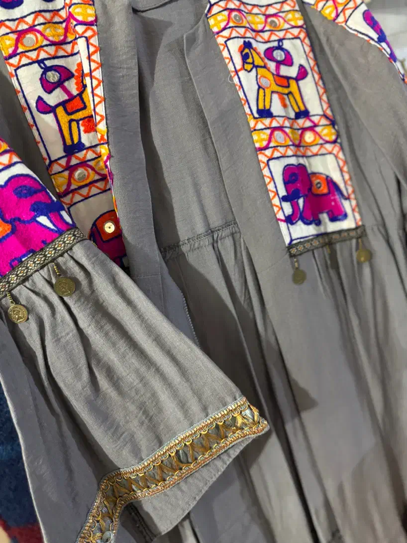 مانتو خاکه دوزی بلند|لباس|ارومیه, |دیوار