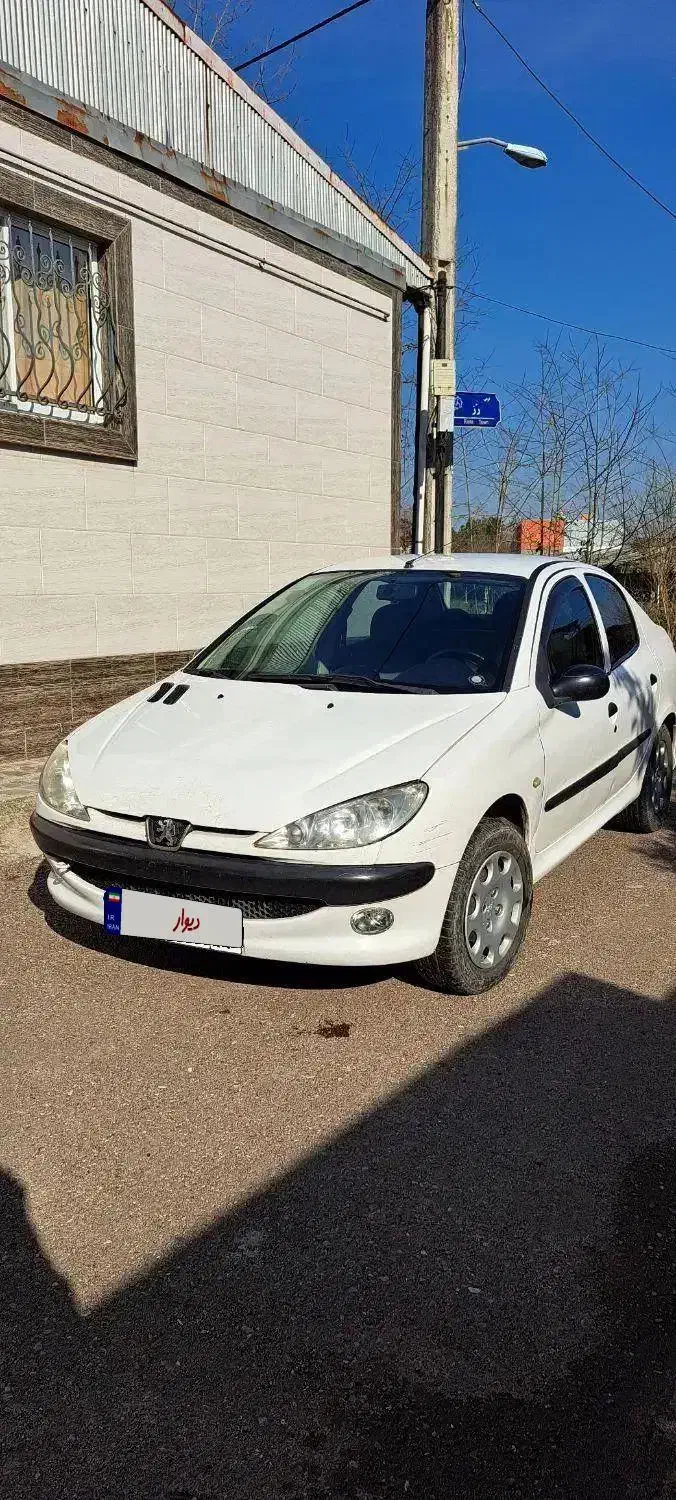 ۲۰۶sd tu5 مدل۹۰|خودرو سواری و وانت|رشت, گلزاران|دیوار