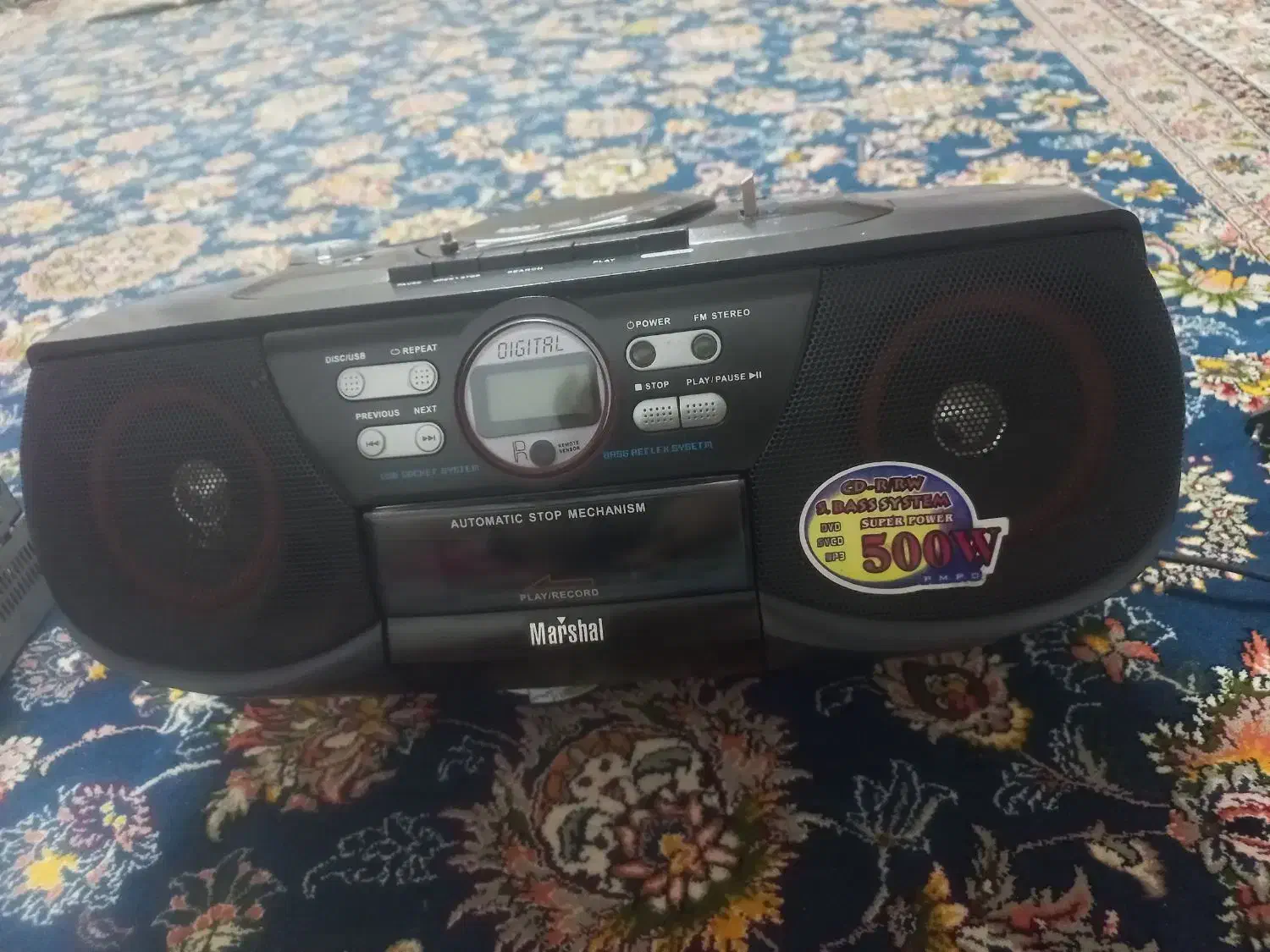 اسپیکر رادیو فلشخور۱۵۰۰|سیستم صوتی خانگی|قم, چهل درخت‎|دیوار