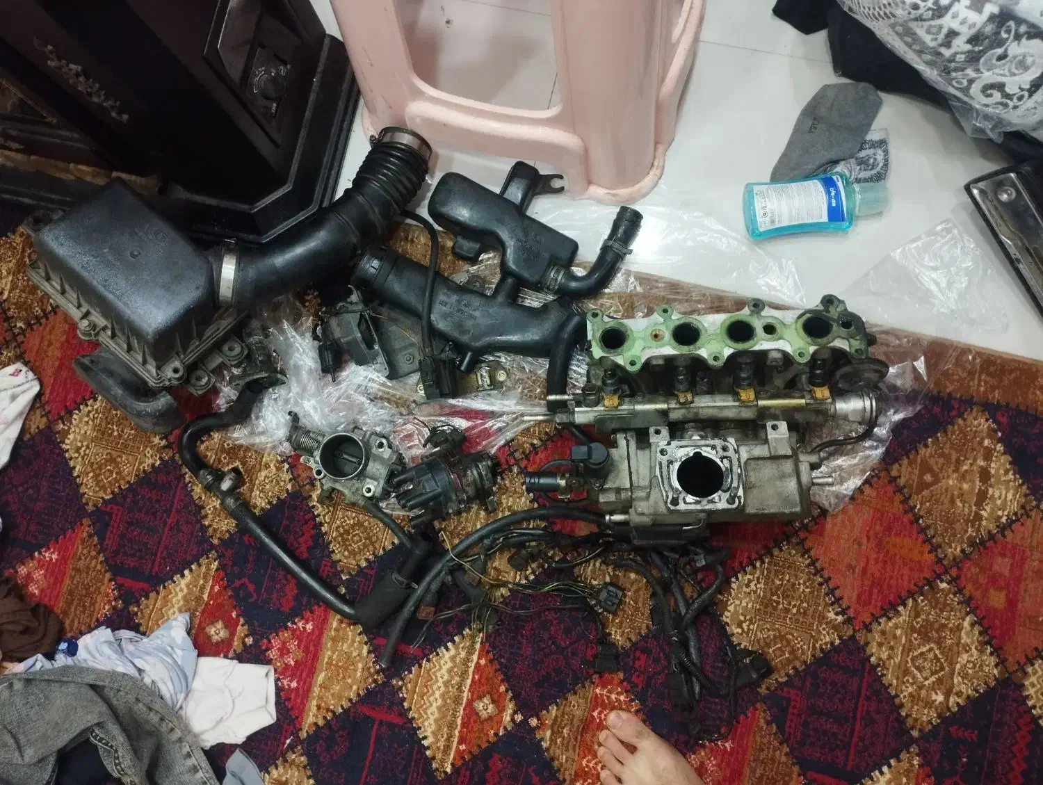 لوازم نیمه انژکتور پراید|قطعات یدکی و لوازم جانبی|رشت, حاجی آباد|دیوار