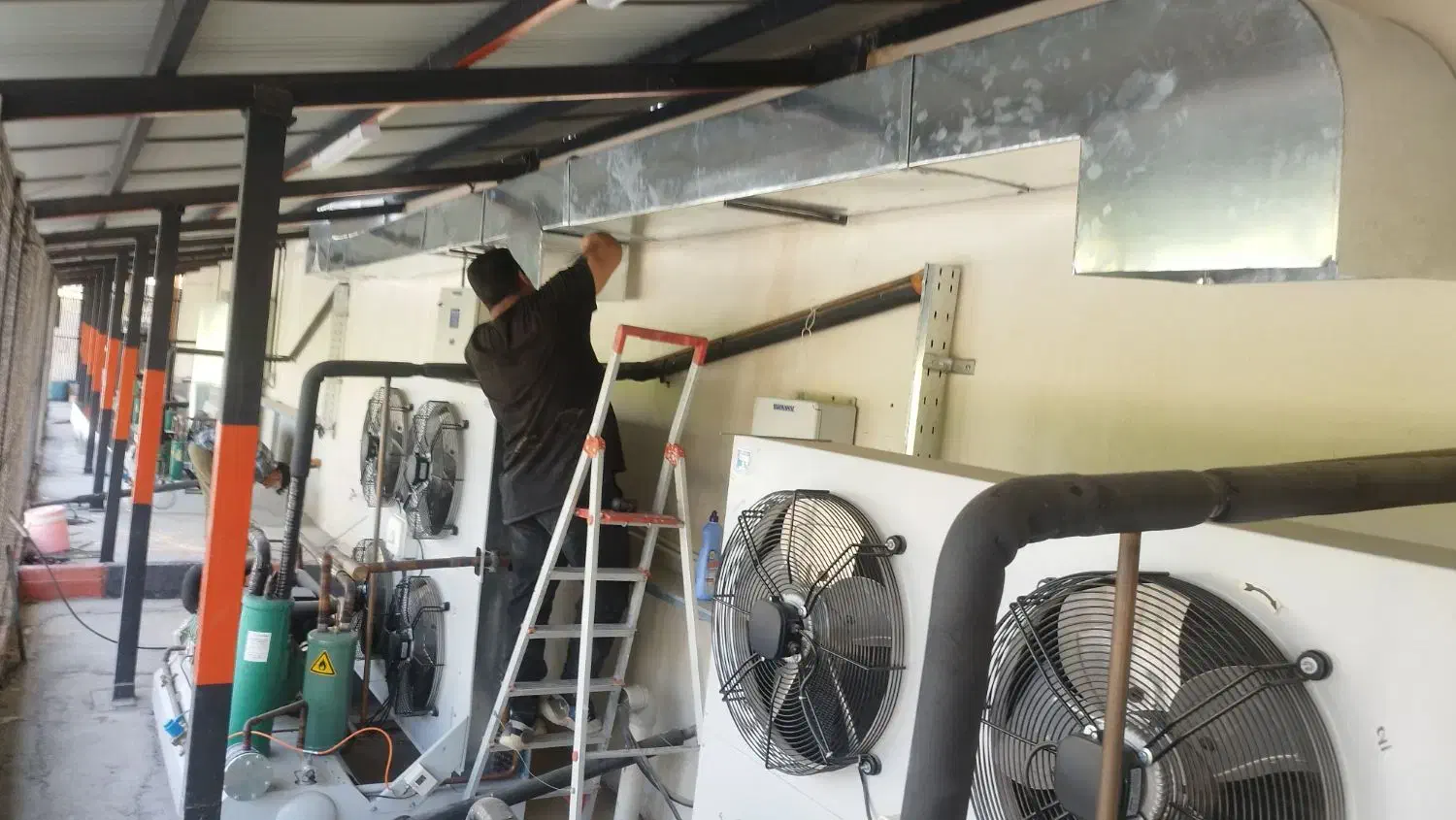 کانال کولرسازی جمشیدلب اب روبروی شهربازی|خدمات پیشه و مهارت|کرمانشاه, |دیوار