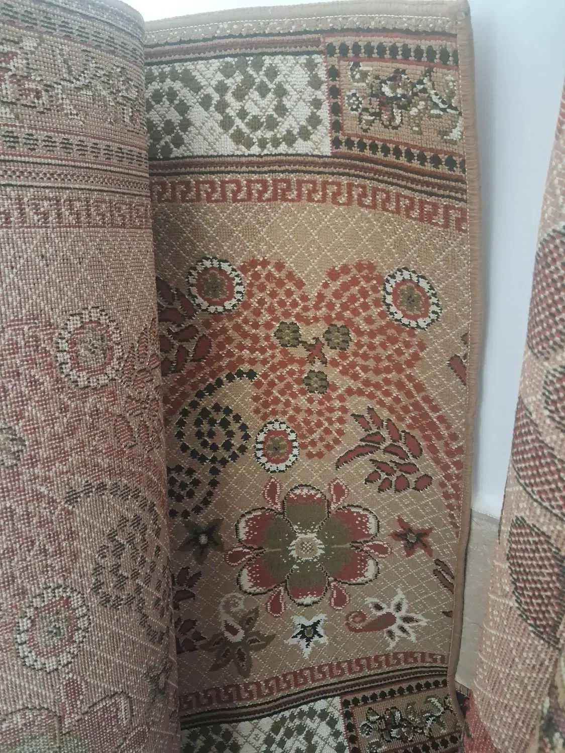 گلیم‌فرش‌راه‌پله|گلیم، جاجیم، گبه|ساوه, |دیوار