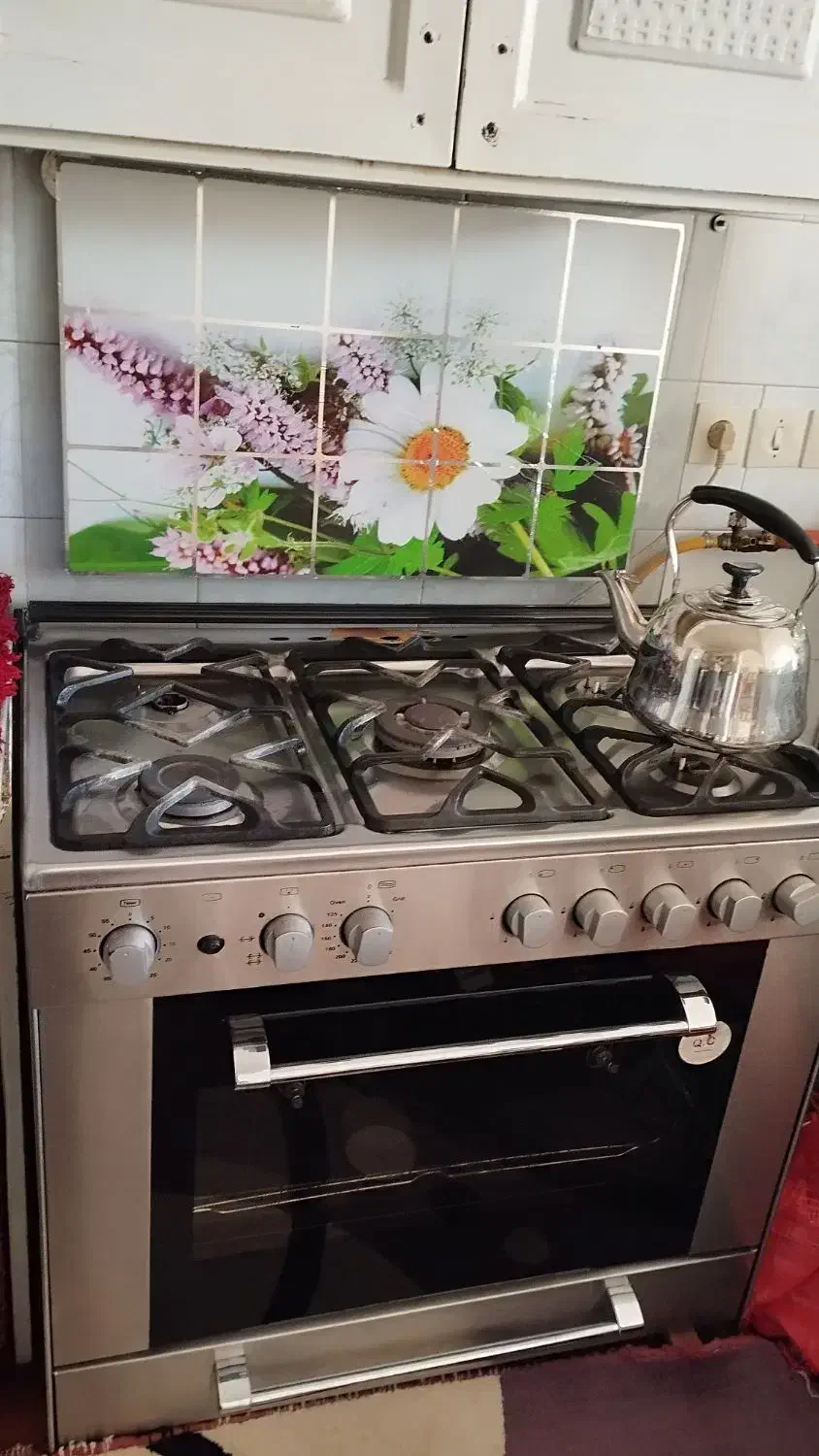 اجاق گاز فر تمام استیل|اجاق گاز و لوازم برقی پخت‌وپز|میانه, |دیوار