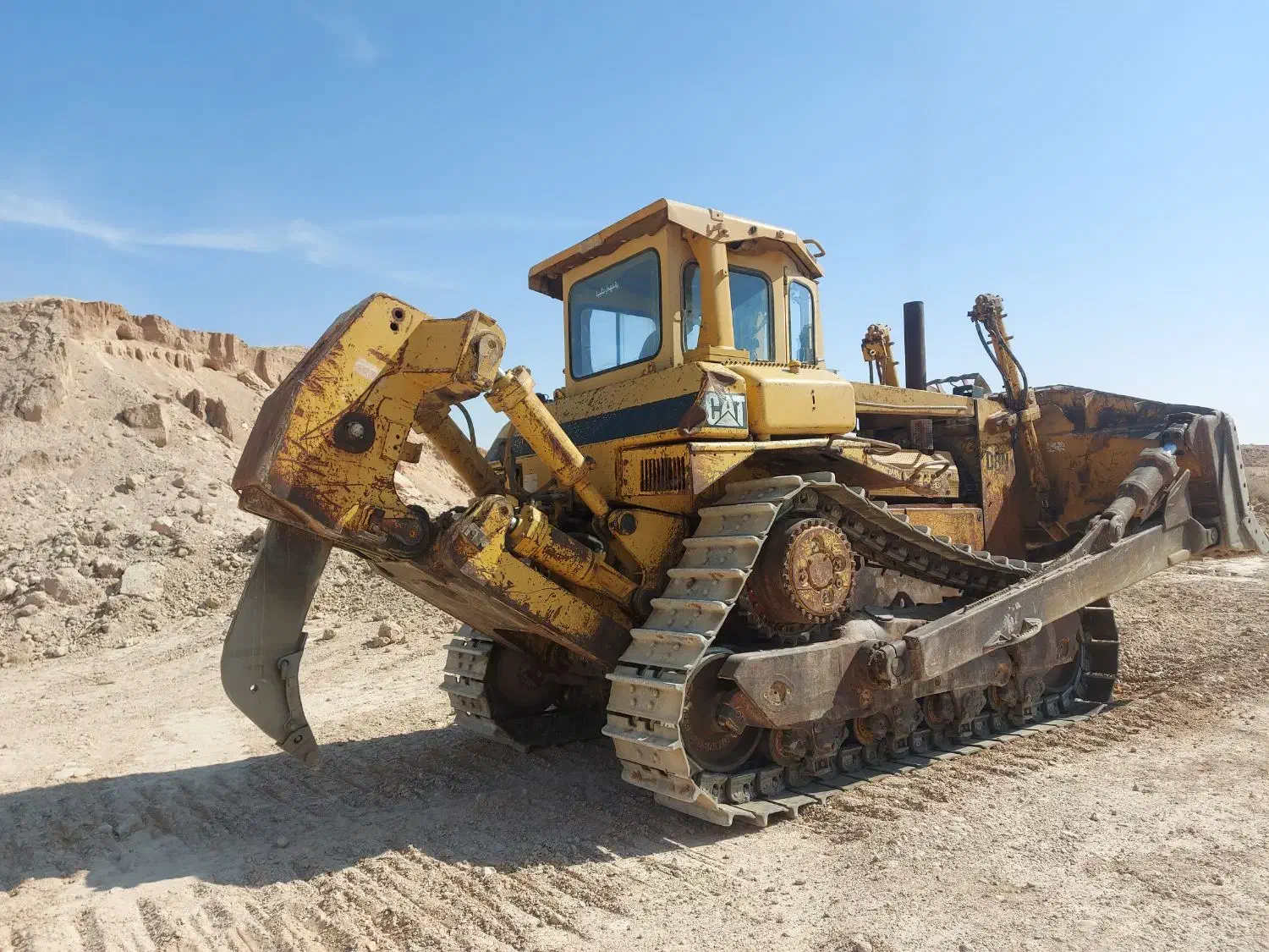 بلدوزر d8n باک مشکی مدل ۱۳۷۵|خودرو سنگین|چهاردانگه (تهران), |دیوار