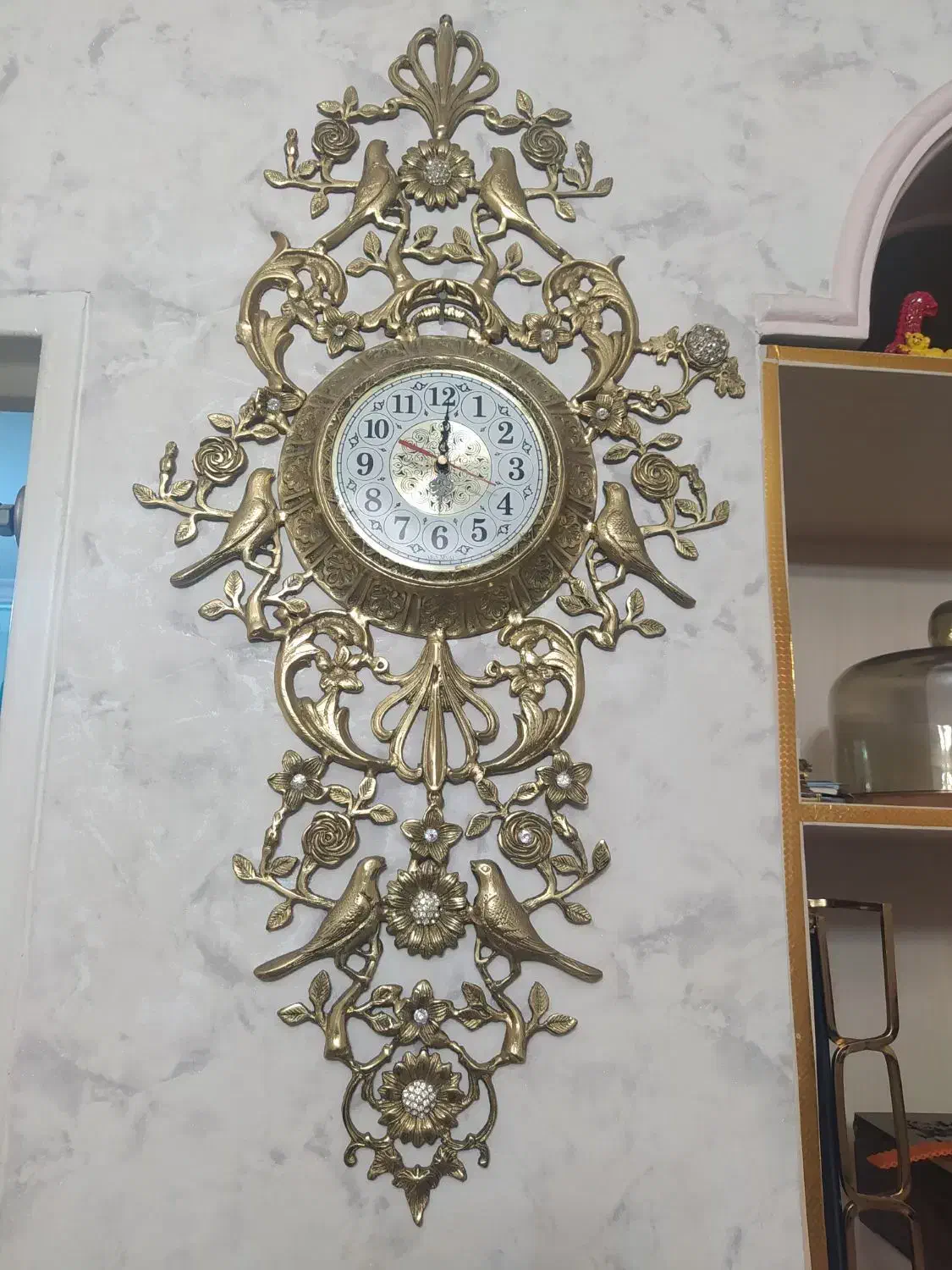 ساعت دیواری برنجی|ساعت دیواری و تزئینی|ری, دیلمان|دیوار