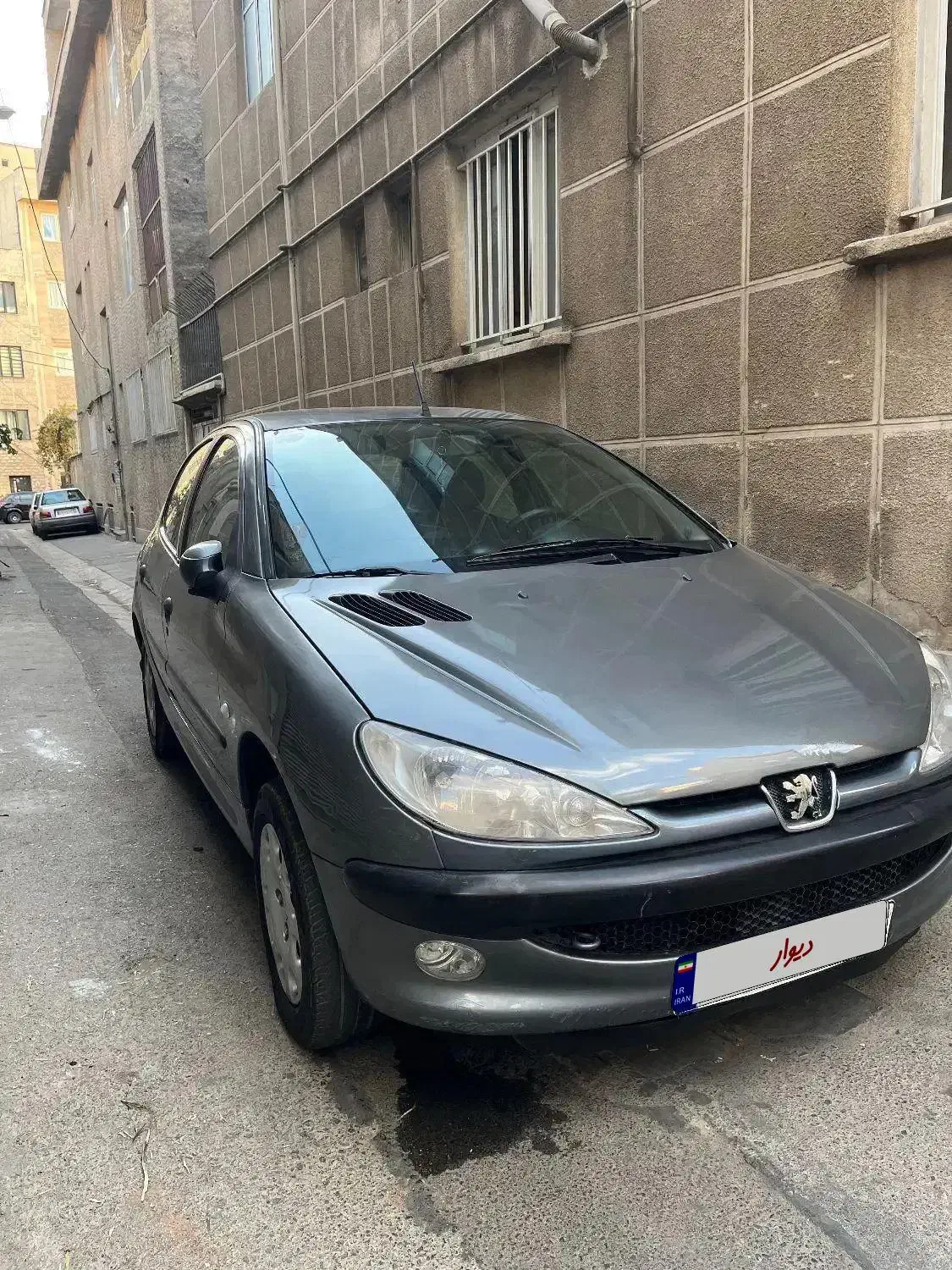 ۲۰۶ مدل ۸۵ دولکه رنگ|خودرو سواری و وانت|رضوانشهر, |دیوار