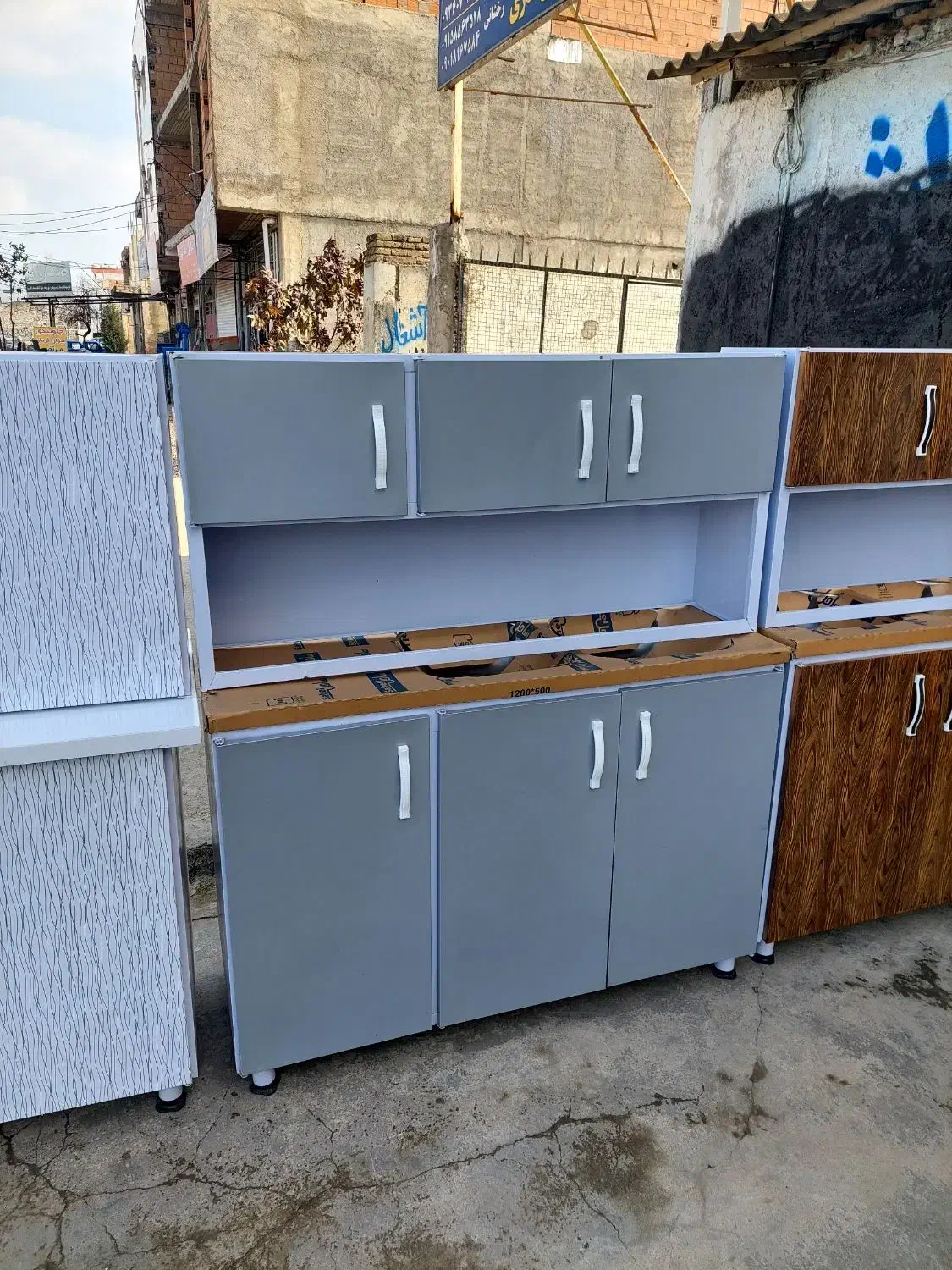 تولید کننده مستقیم کابینت فلزی پیش ساخته وسفارشی|مصالح و تجهیزات ساختمان|رامیان, |دیوار