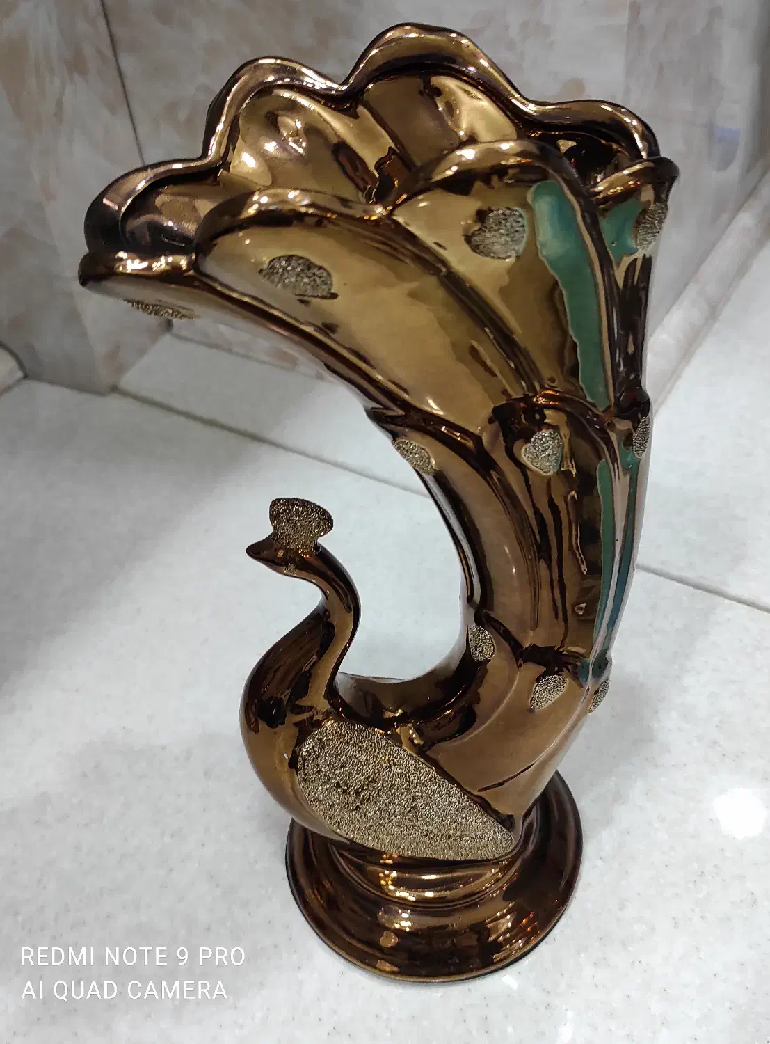 مجسمه گوزن و طاووس|مجسمه، تندیس، ماکت|اهواز, کیان اباد|دیوار