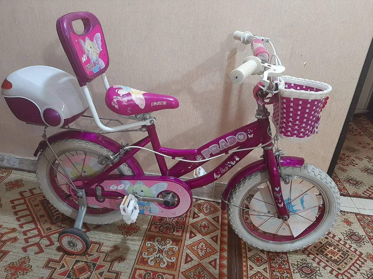 دوچرخه ۱۶ سرخ آبی در حد نو|دوچرخه، اسکیت، اسکوتر|رشت, کوی مهر|دیوار