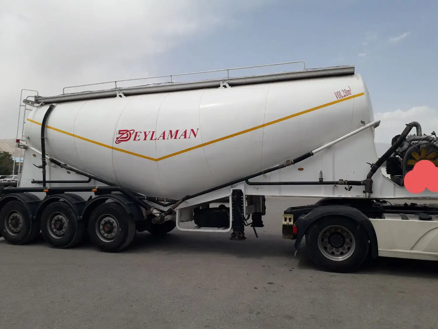 بونکر سه محورسیمان|خودرو سنگین|باقرشهر, |دیوار