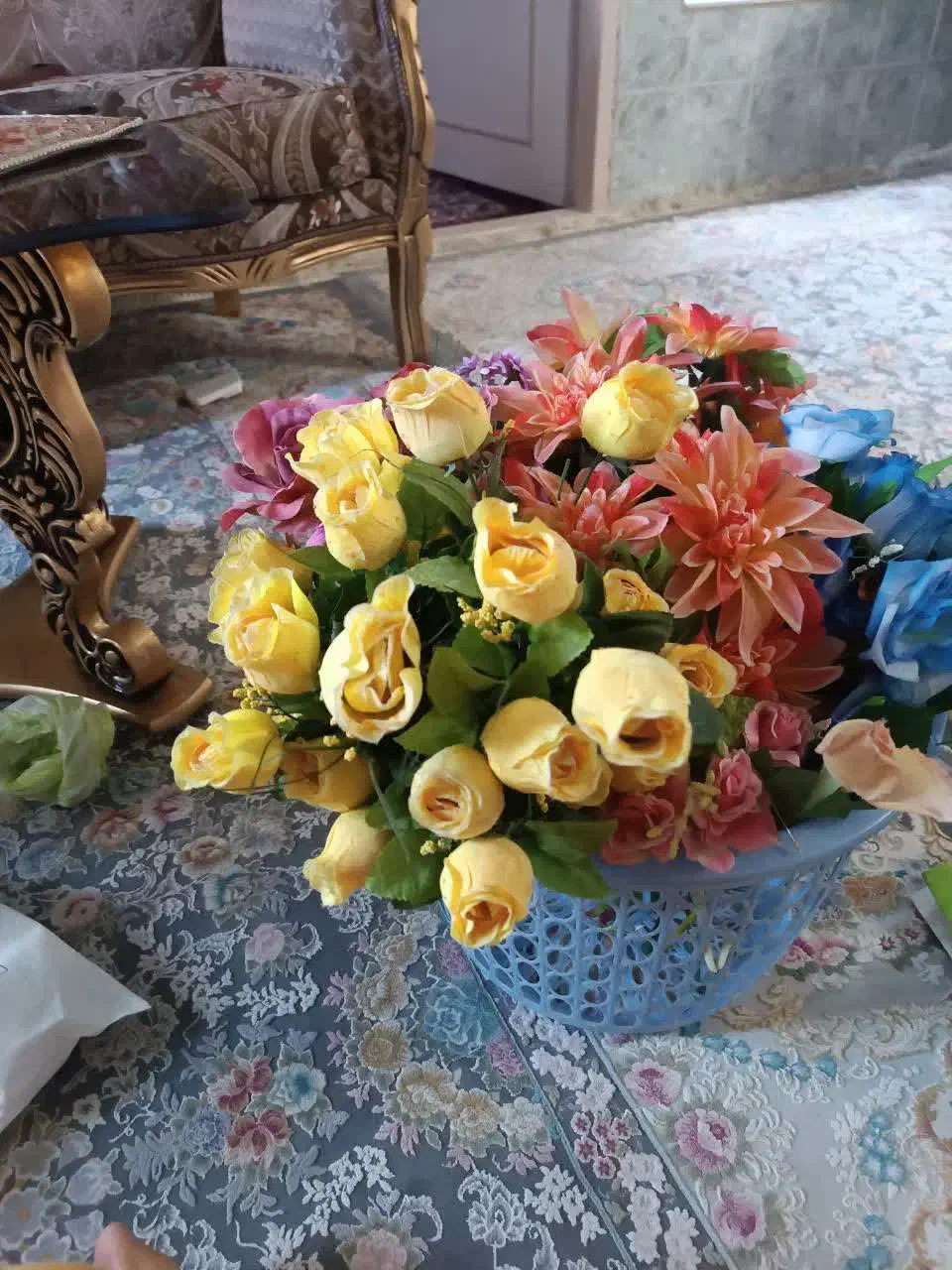 گل های مصنوعی|گل مصنوعی|زنجان, |دیوار