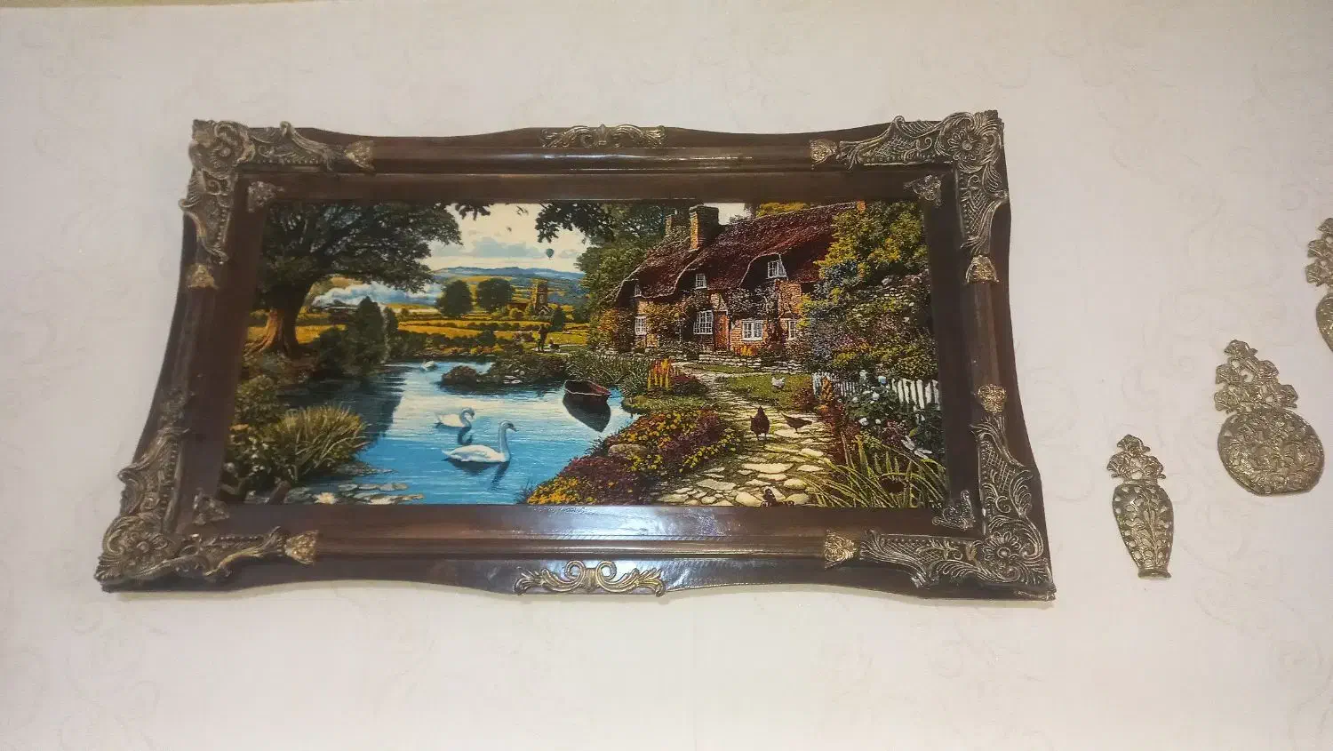 تابلو فرش|تابلو فرش|قم, شاه ابراهیم|دیوار