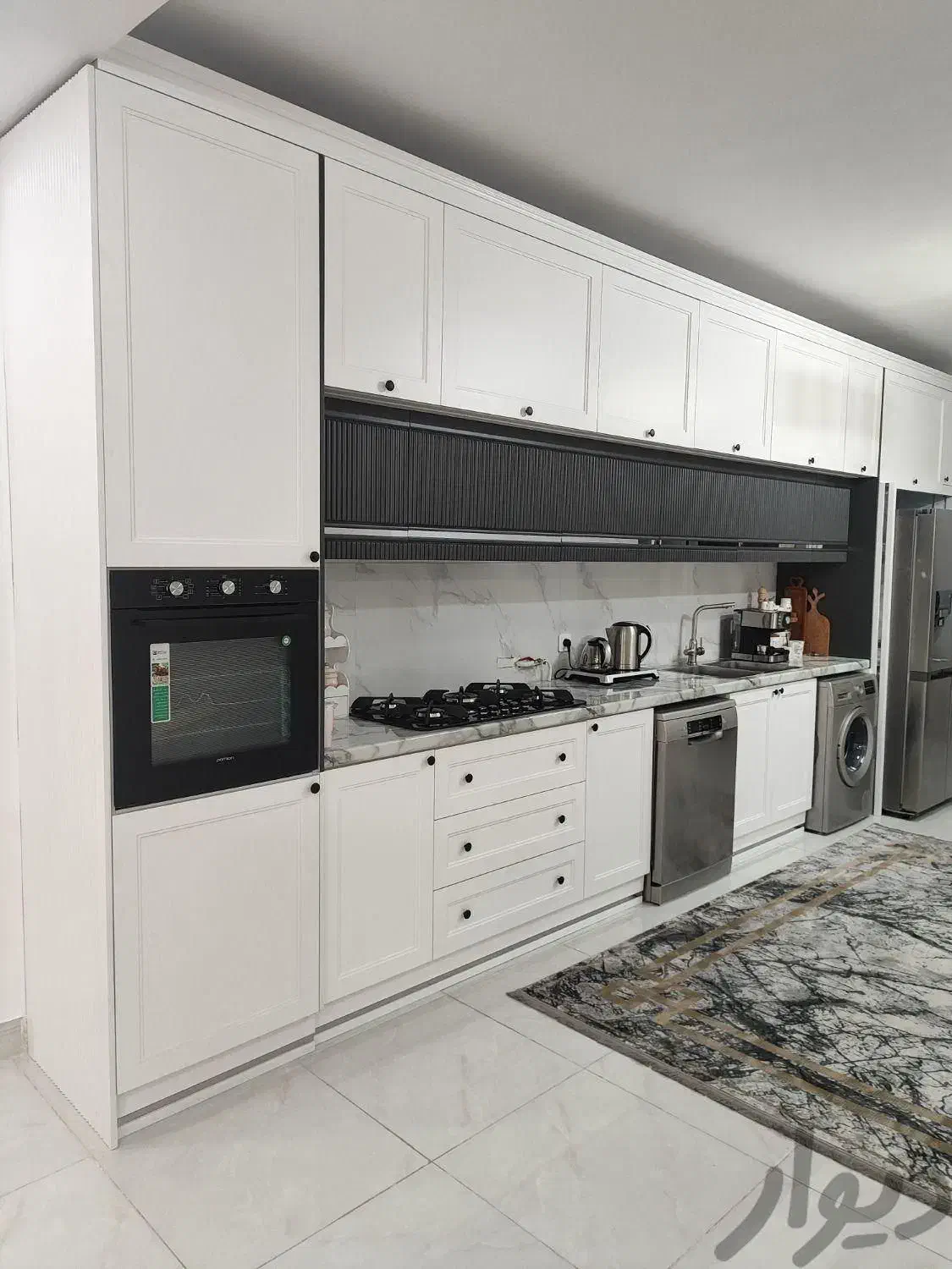 هایگلاس ممبران/کلاسیک فانتزی MDF کابینت روکش کره|مصالح و تجهیزات ساختمان|فامنین, |دیوار