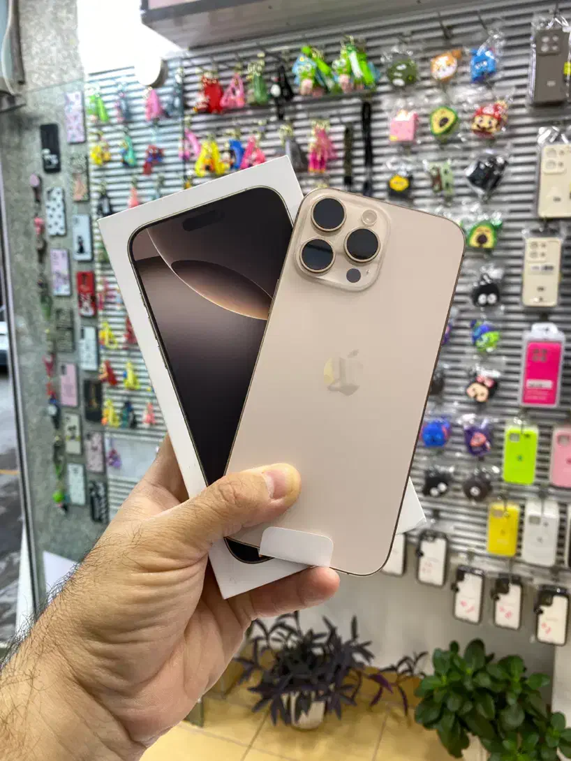 ایفون ۱۶ پرومکس ( ریجستر شده )         تاچ موبایل|موبایل|کرمانشاه, |دیوار