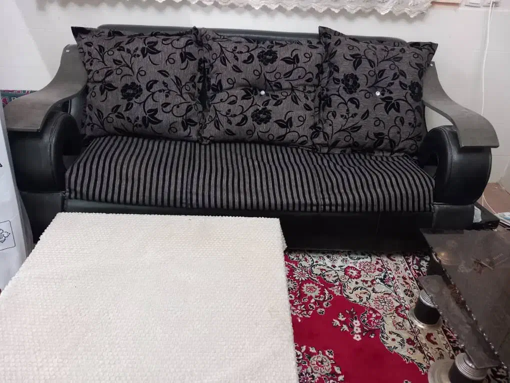 مبل ۶نفره کارکرده|مبلمان خانگی و میز عسلی|یزد, |دیوار