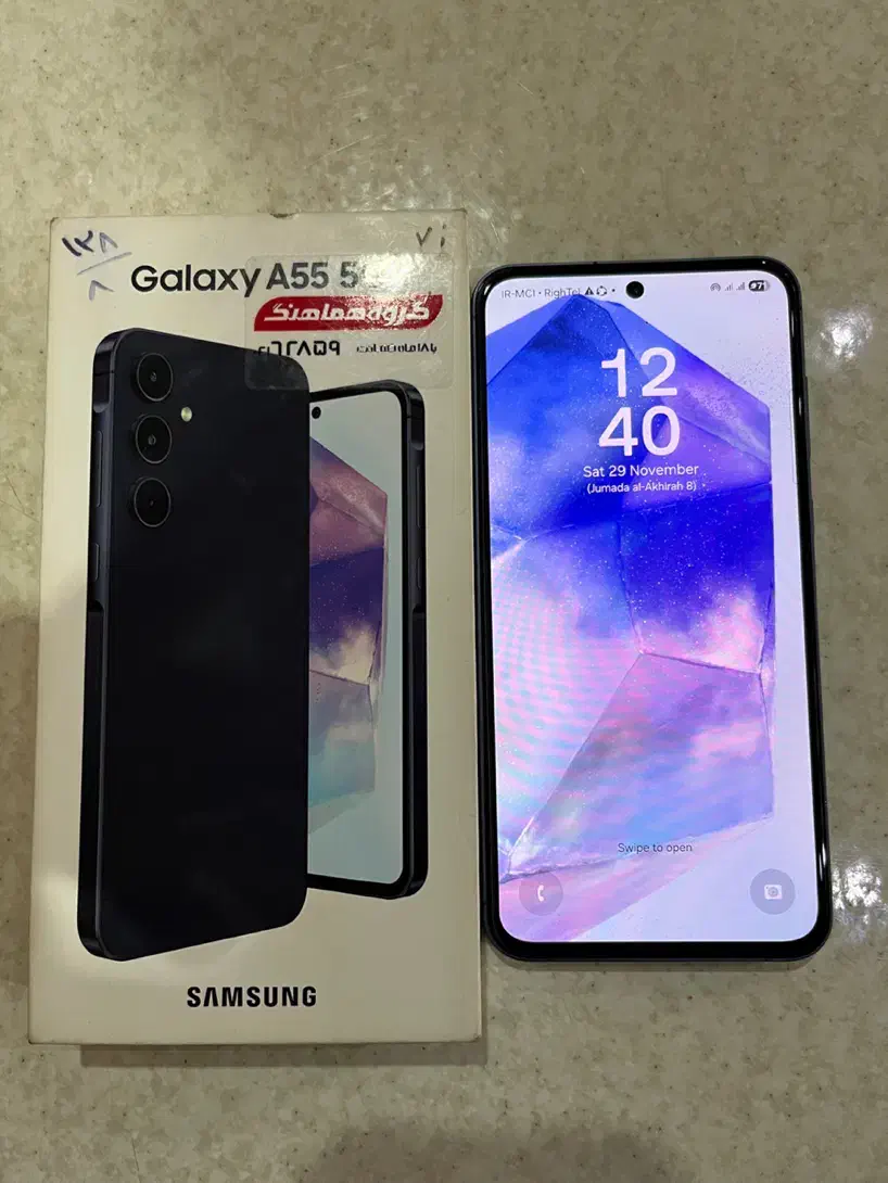 A55 حافظه 128 رم 8|موبایل|تهران, شهرک ولیعصر شمالی|دیوار