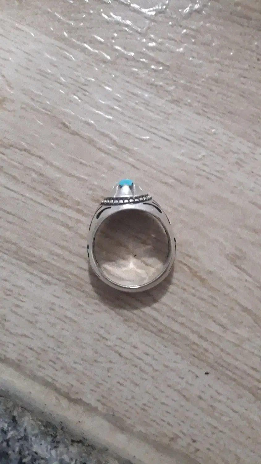 انگشتر فیروزه دست ساز|کلکسیون اشیاء عتیقه|کبودرآهنگ, |دیوار