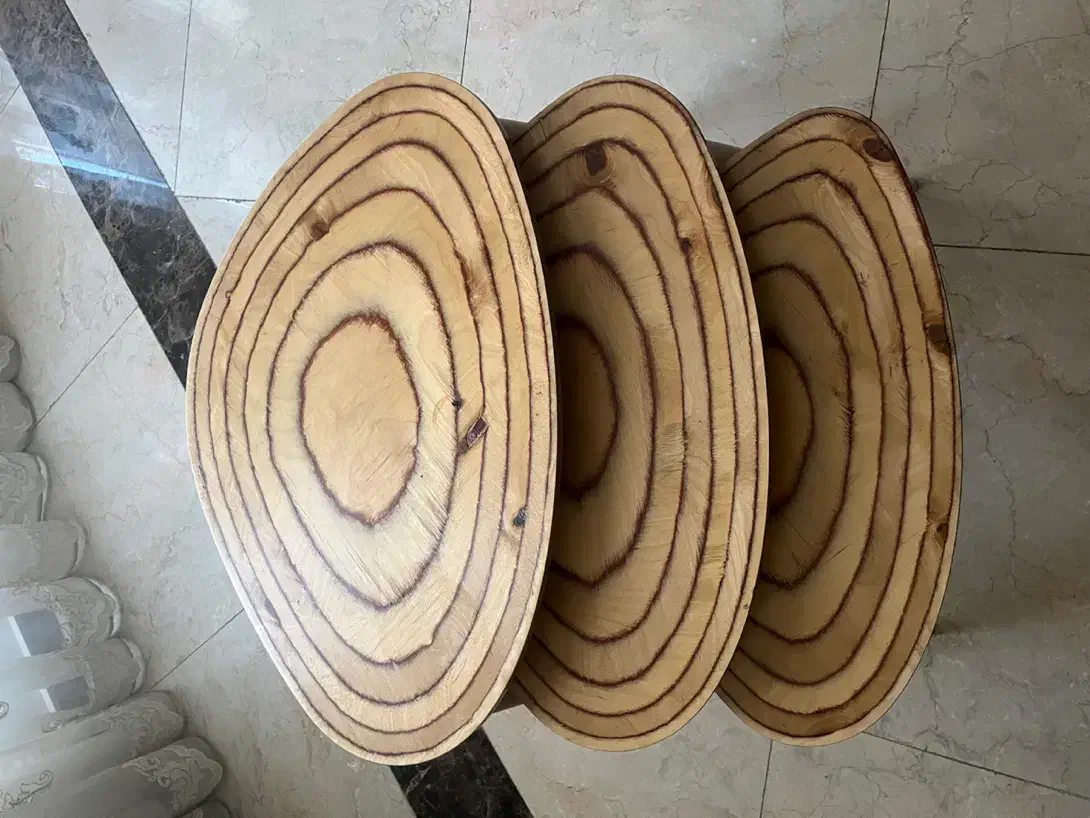 میز عسلی سه تایی|مبلمان خانگی و میز عسلی|کرج, عظیمیه|دیوار