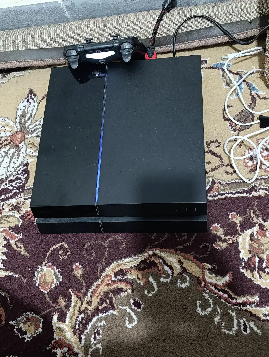 ps4 fat 500gb  کاملن سلامت|کنسول، بازی ویدئویی و آنلاین|شهریار, شهرک وائین|دیوار