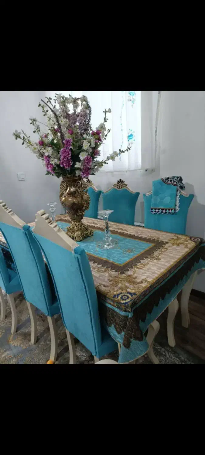 مبل و میز نهارخوری ۶نفره|مبلمان خانگی و میز عسلی|کرمان, |دیوار