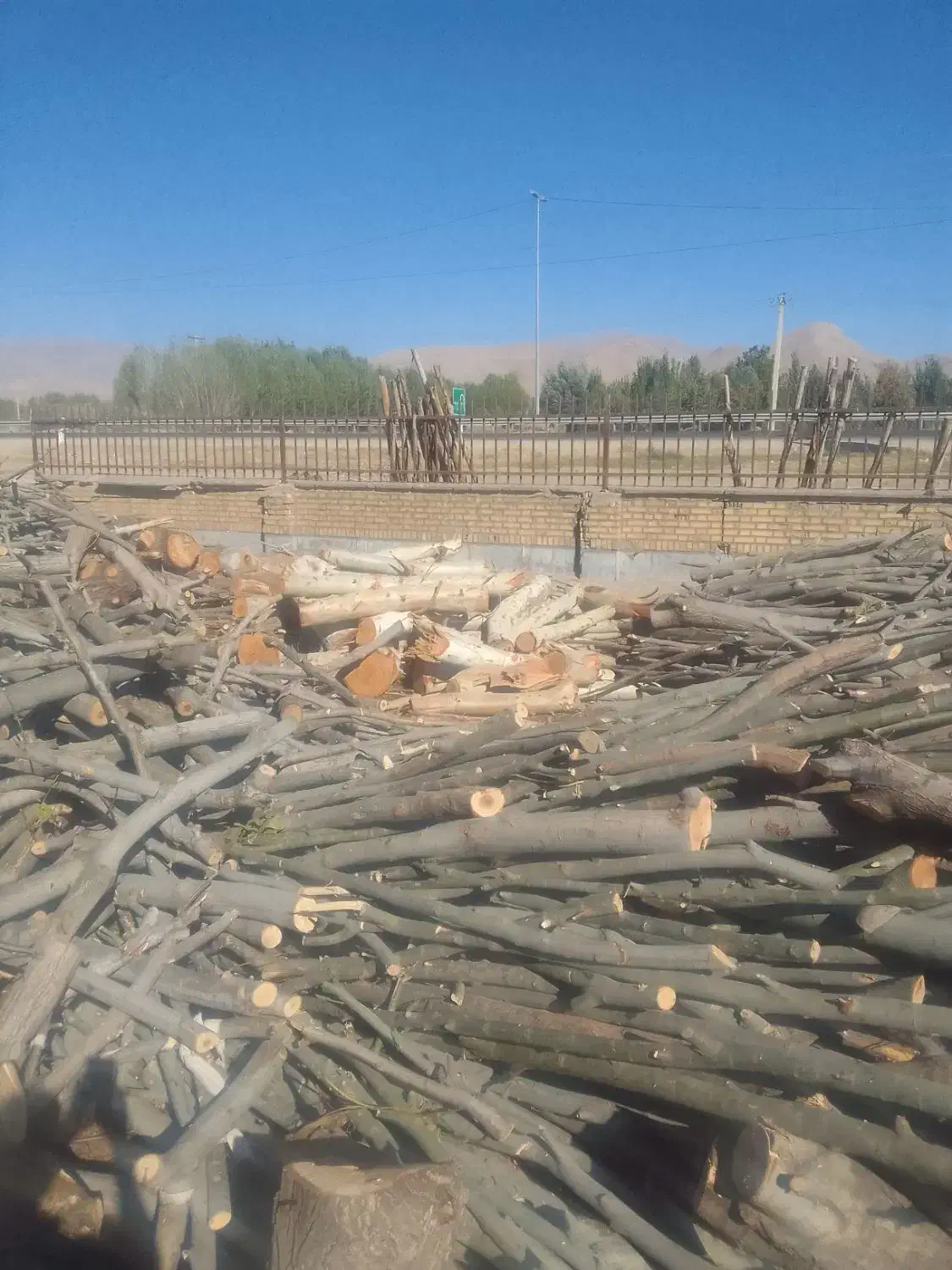 خرید انواع چوب|خدمات باغبانی و درختکاری|خرم‌آباد, |دیوار