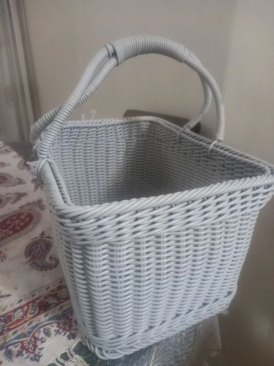 سبد حصیری کار دست نونو|صنایع دستی و سایر لوازم تزئینی|تهران, امامت|دیوار