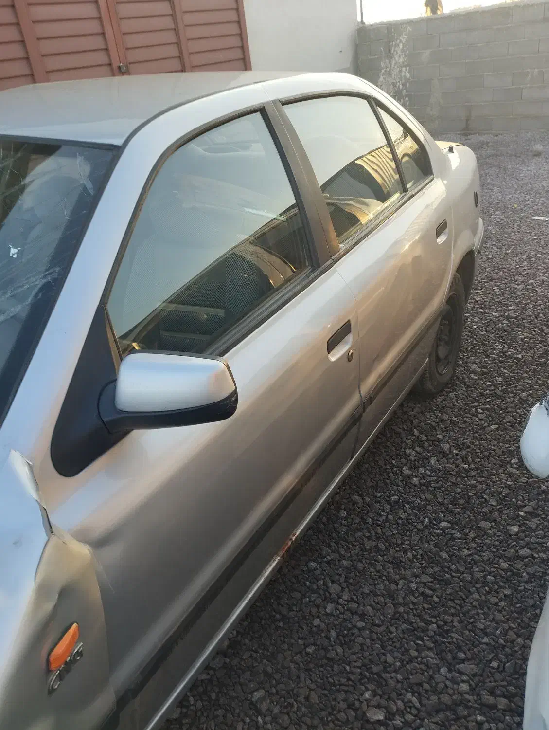 سمند 87دوگانه سوز کارخانه تصادفی ال ایکس|خودرو سواری و وانت|ارومیه, |دیوار