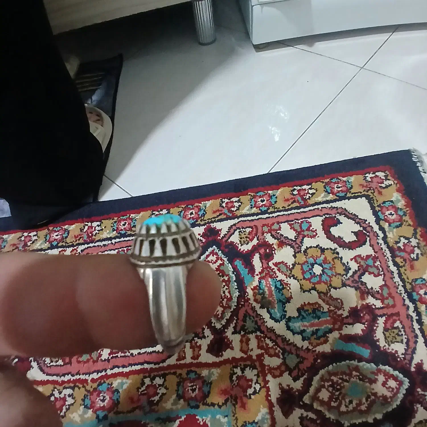 انگشتر فیروزه|جواهرات|اراک, |دیوار