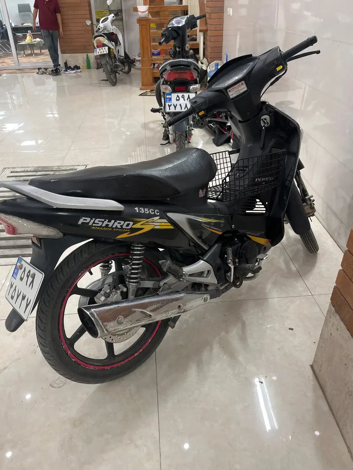 موتور پیشرو ۱۳۵|موتورسیکلت|گنبد کاووس, |دیوار