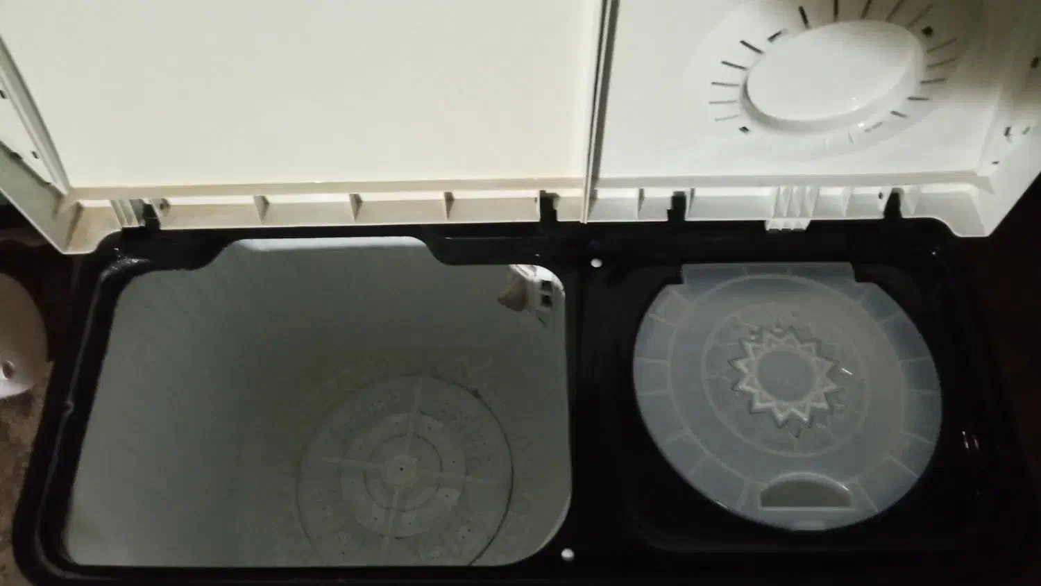 لباسشویی دوقلو 15کیلویی پاکشوما در حد نو|ماشین لباسشویی و خشککن لباس|اهواز, کیانشهر|دیوار