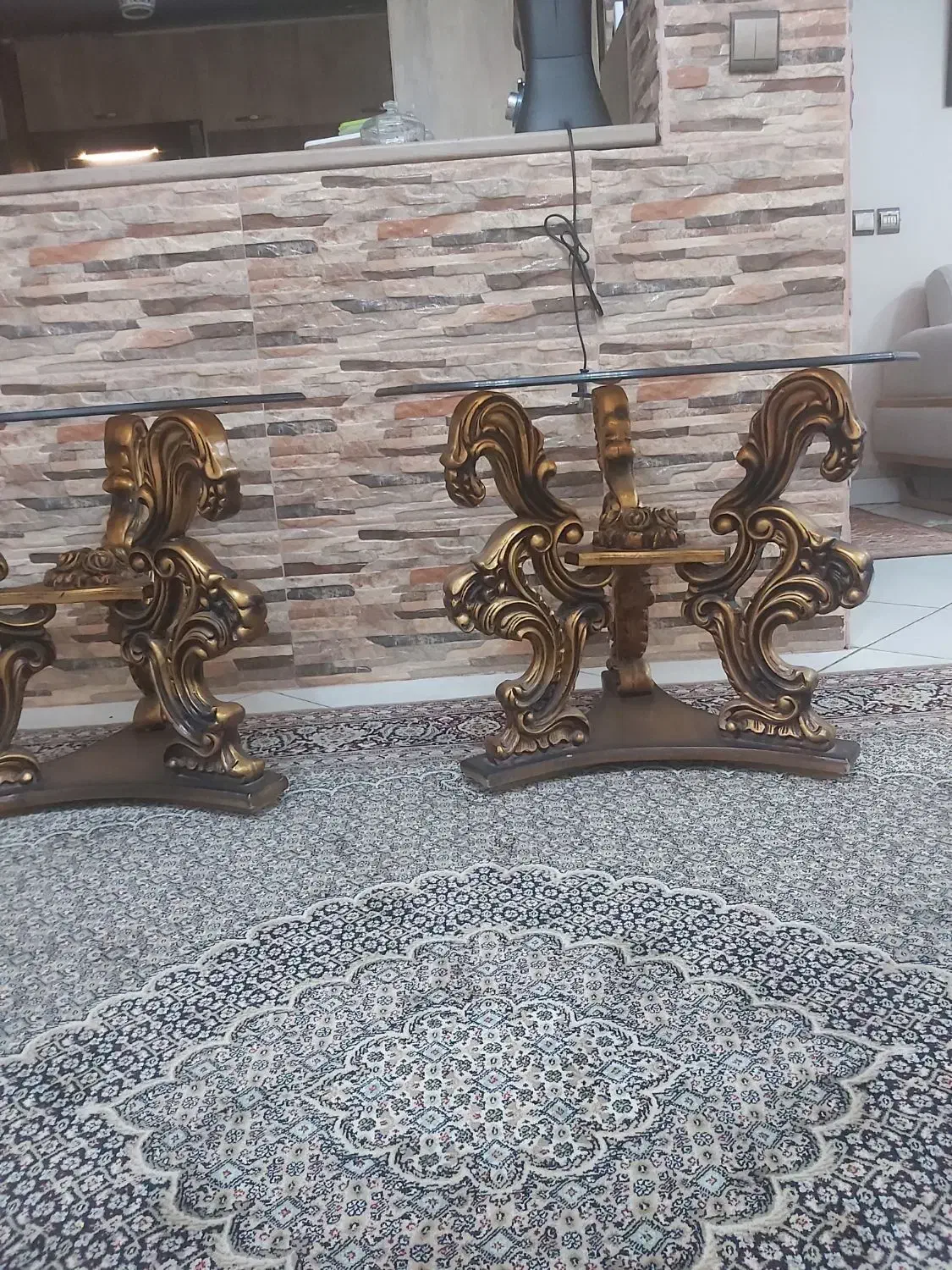 دو عدد میز عسلی شیشه ای|مبلمان خانگی و میز عسلی|تهران, پردیسان|دیوار