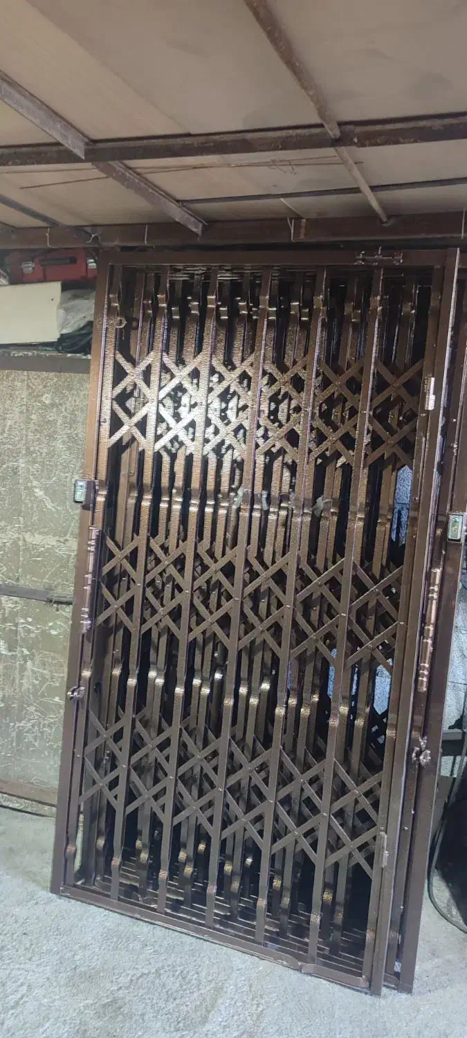 حفاظ درب اکاردونی آکاردیونی اکاردون نرده امنیتی|مصالح و تجهیزات ساختمان|قدس, شهرقدس|دیوار