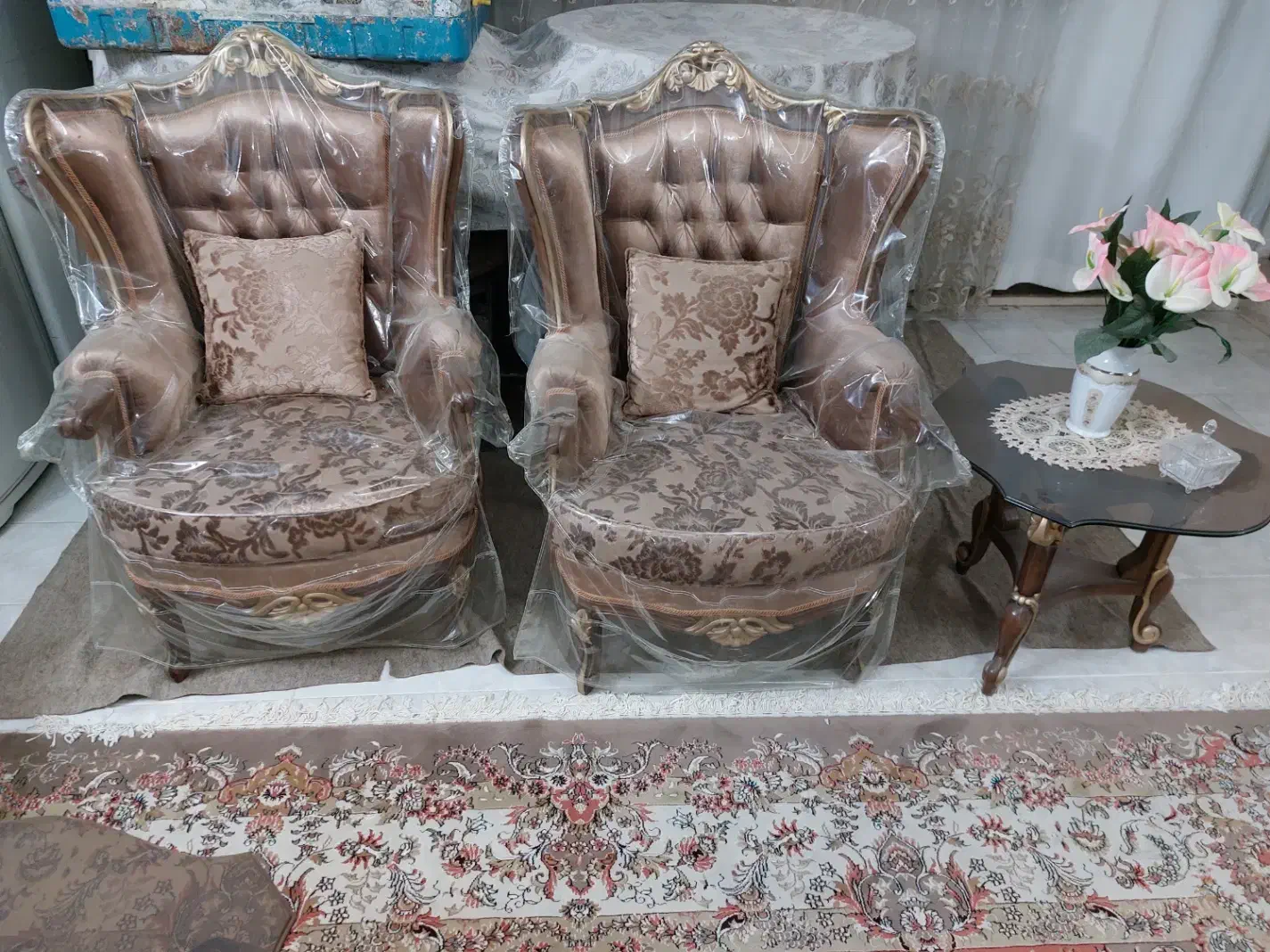 مبل ۹ نفره|مبلمان خانگی و میز عسلی|مشهد, امام رضا (ع)|دیوار