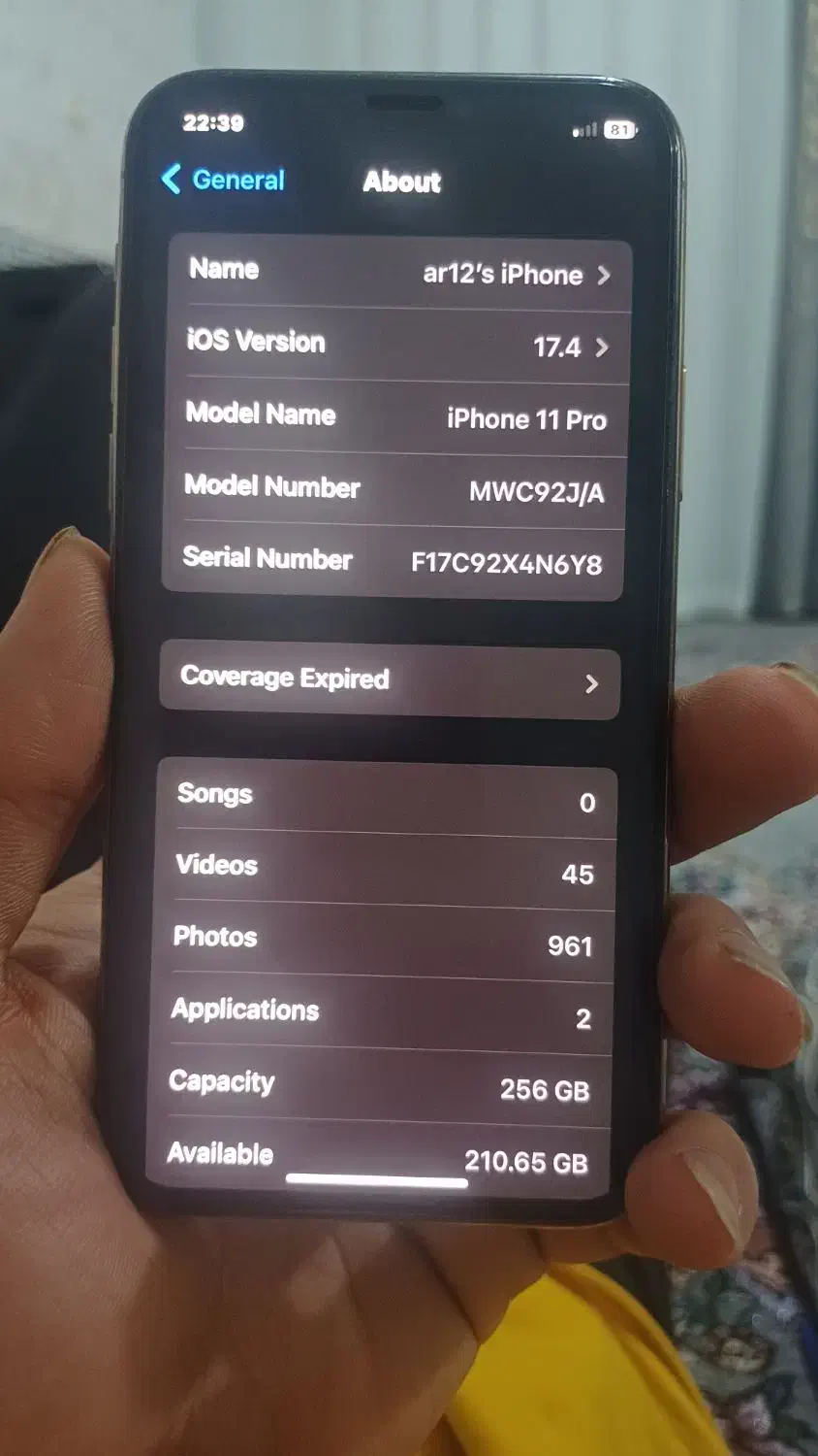 آیفون ۱۱ پرو|موبایل|کرج, فاز ۲ مهرشهر|دیوار