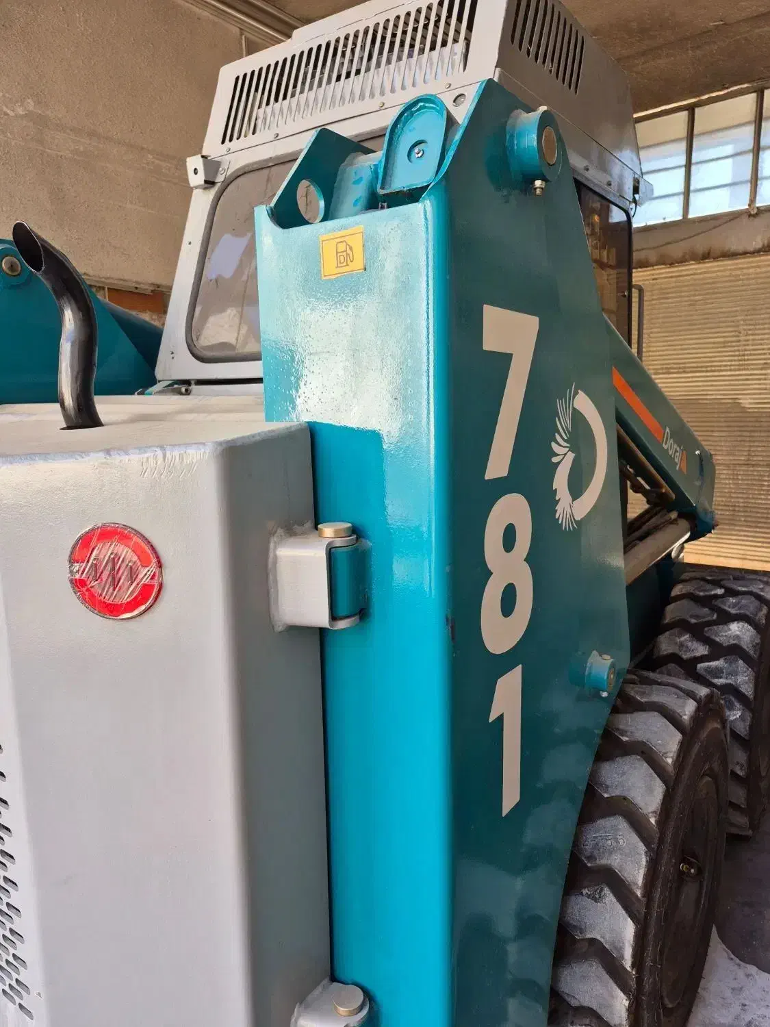 مینی لودر دراج 781 بابکت دراج ۷۸۱ اسکیدلودر توماس|خودرو سنگین|تهران, تهرانپارس شرقی|دیوار