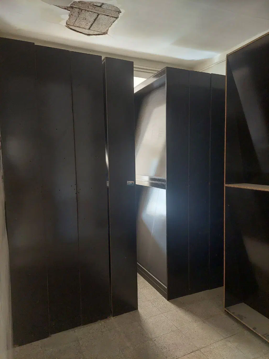 قفسه نئوپان|کتابخانه، شلف، قفسه‌های دیواری|یزد, |دیوار