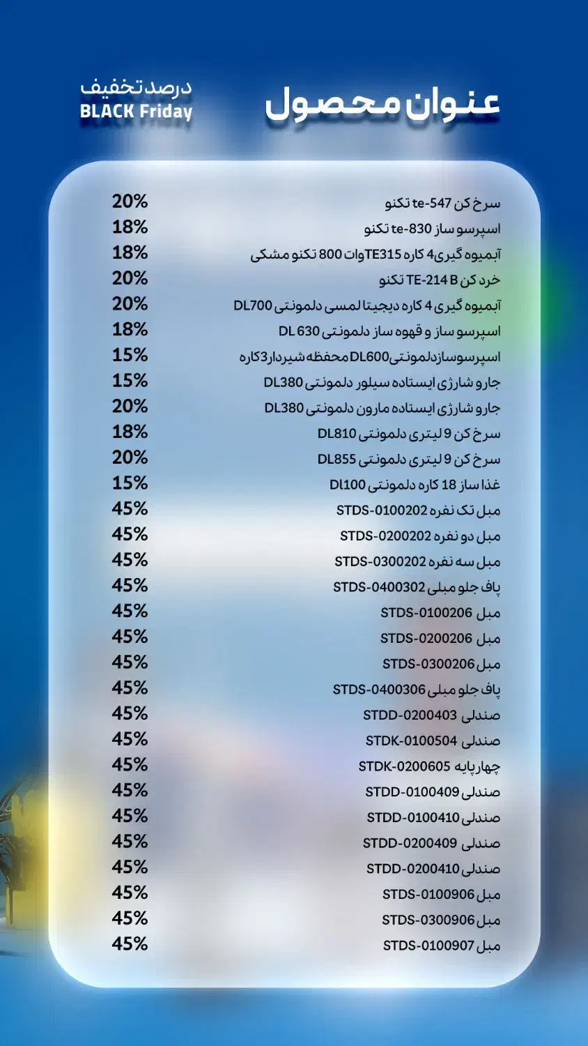 تا ۵۰ درصد تخفیف لوازم خانگی|سایر لوازم برقی|تفرش, |دیوار